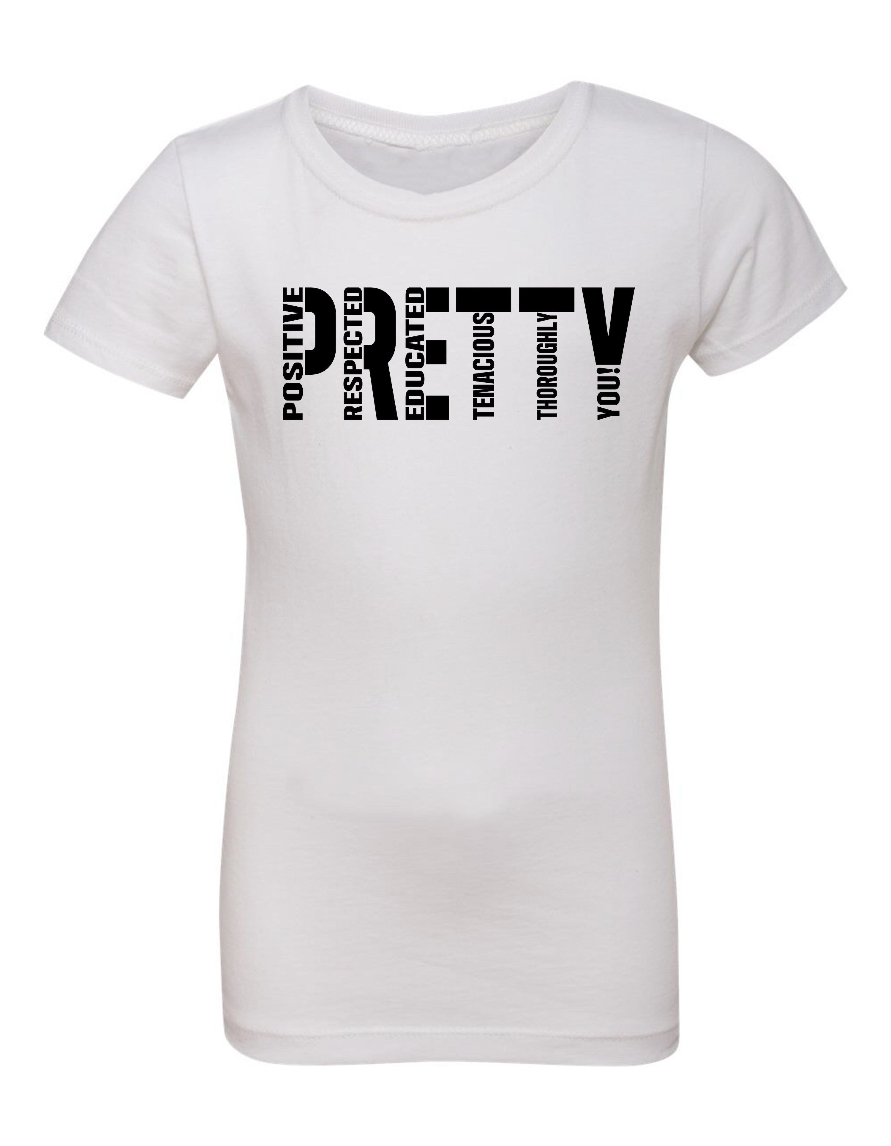 P.R.E.T.T.Y. Signature kids tee