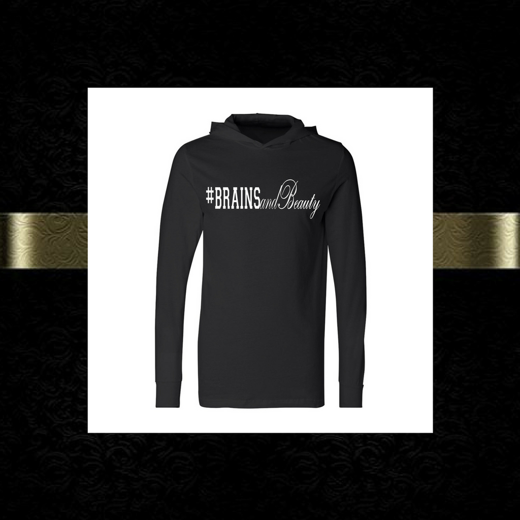 #BrainsandBeauty T-shirt hoodies 📚💅🏾