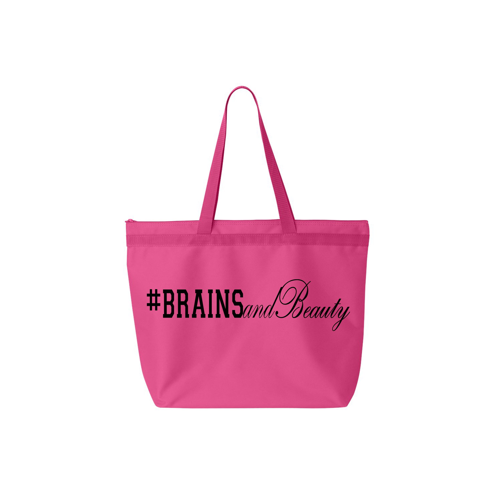 #BrainsandBeauty 📚💅🏾large tote