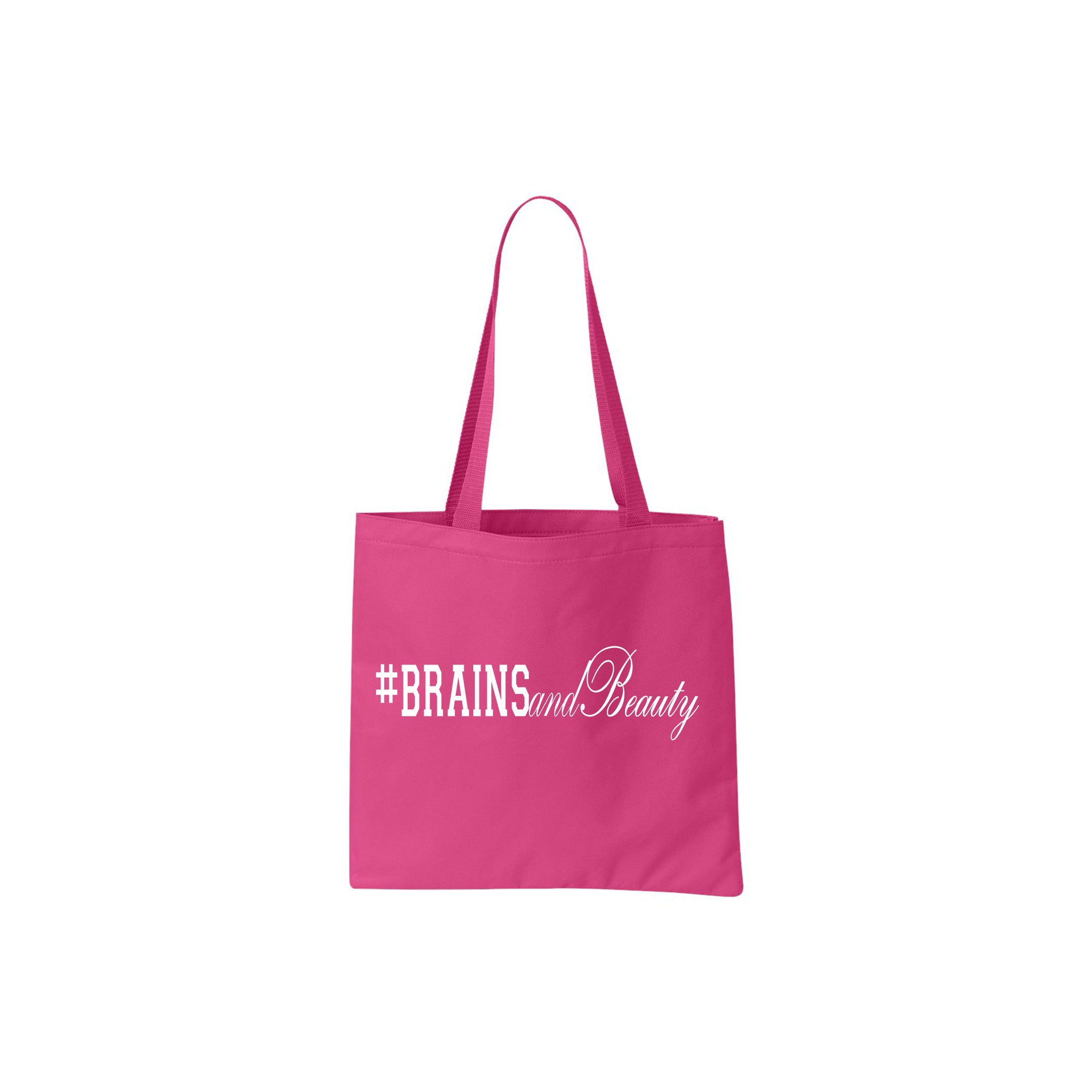 #BrainsandBeauty 📚💅🏾tote bag