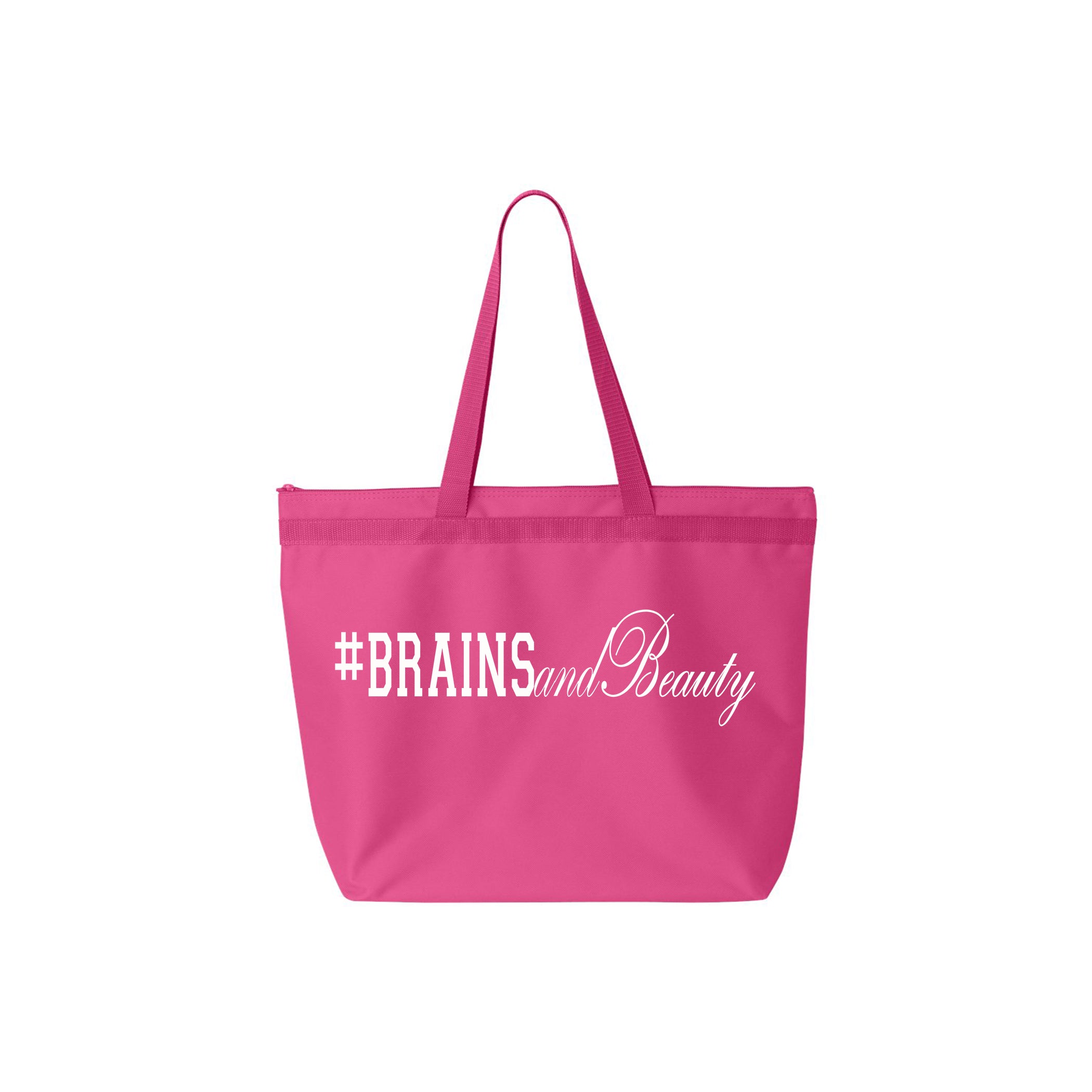#BrainsandBeauty 📚💅🏾large tote