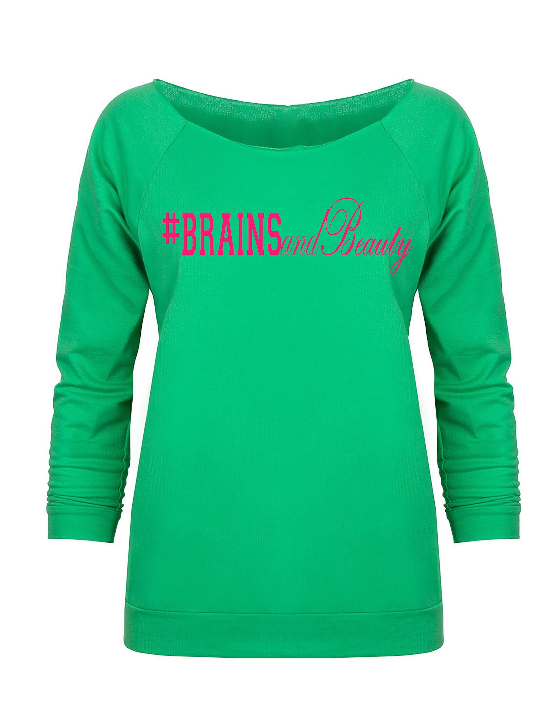 #BrainsandBeauty 📚💅🏾looseneck raglan