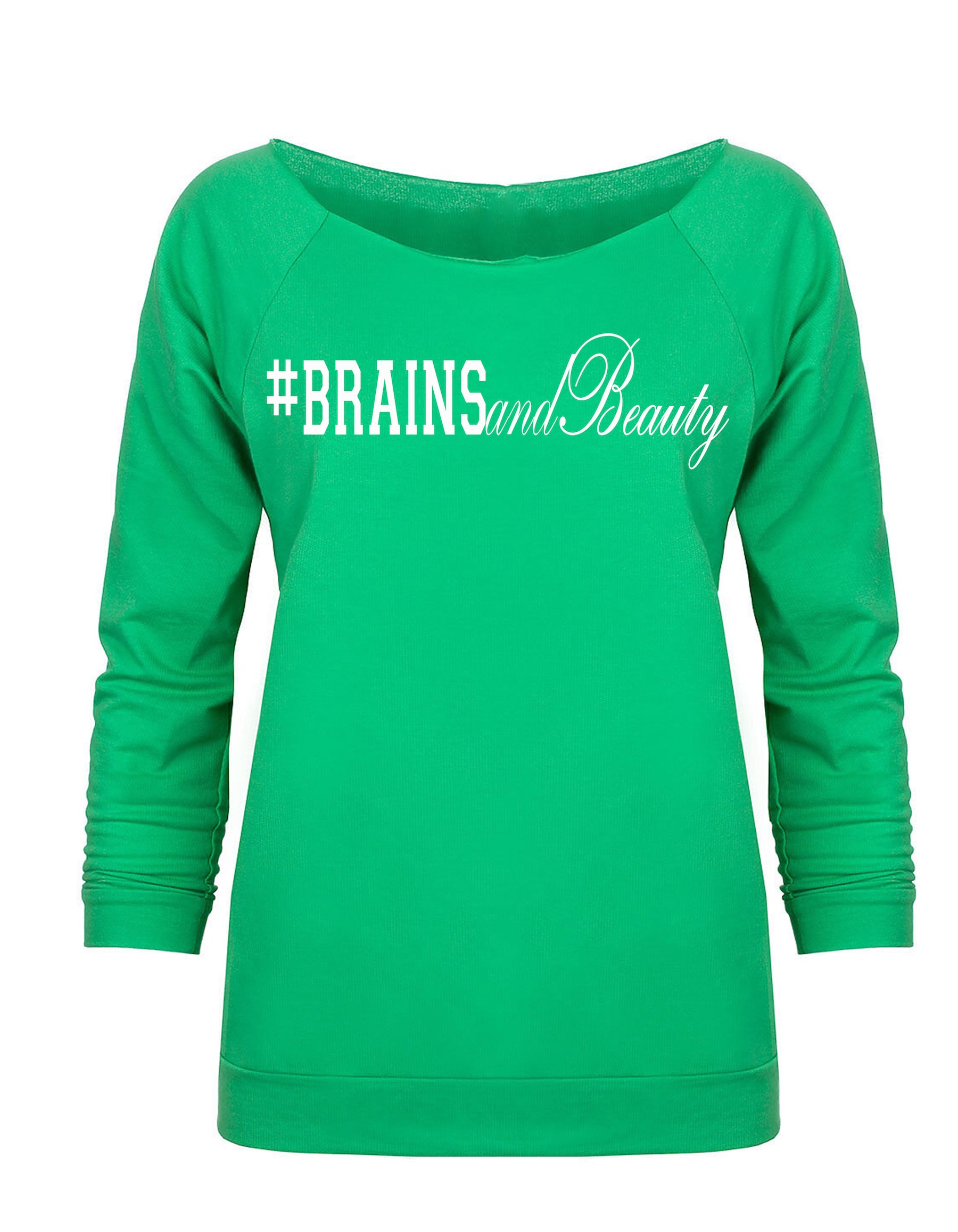 #BrainsandBeauty 📚💅🏾looseneck raglan