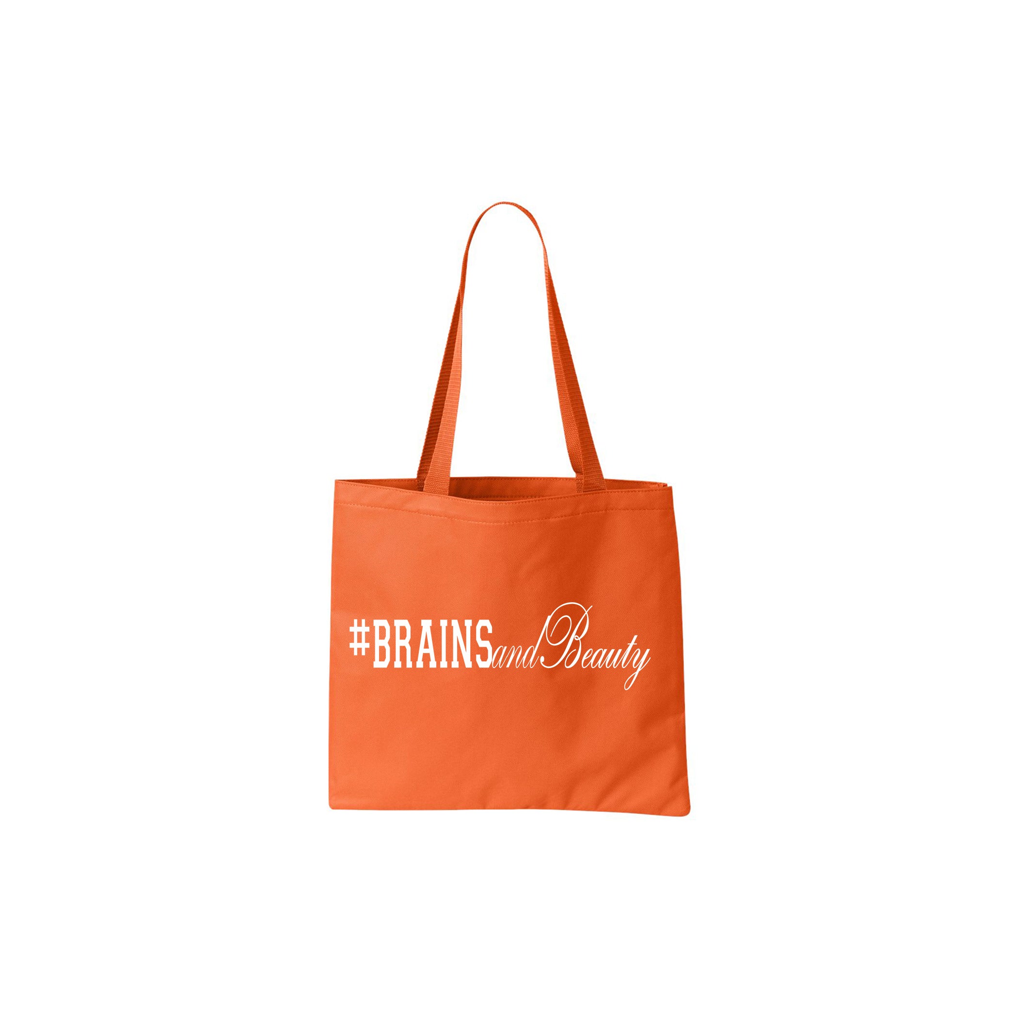 #BrainsandBeauty 📚💅🏾tote bag