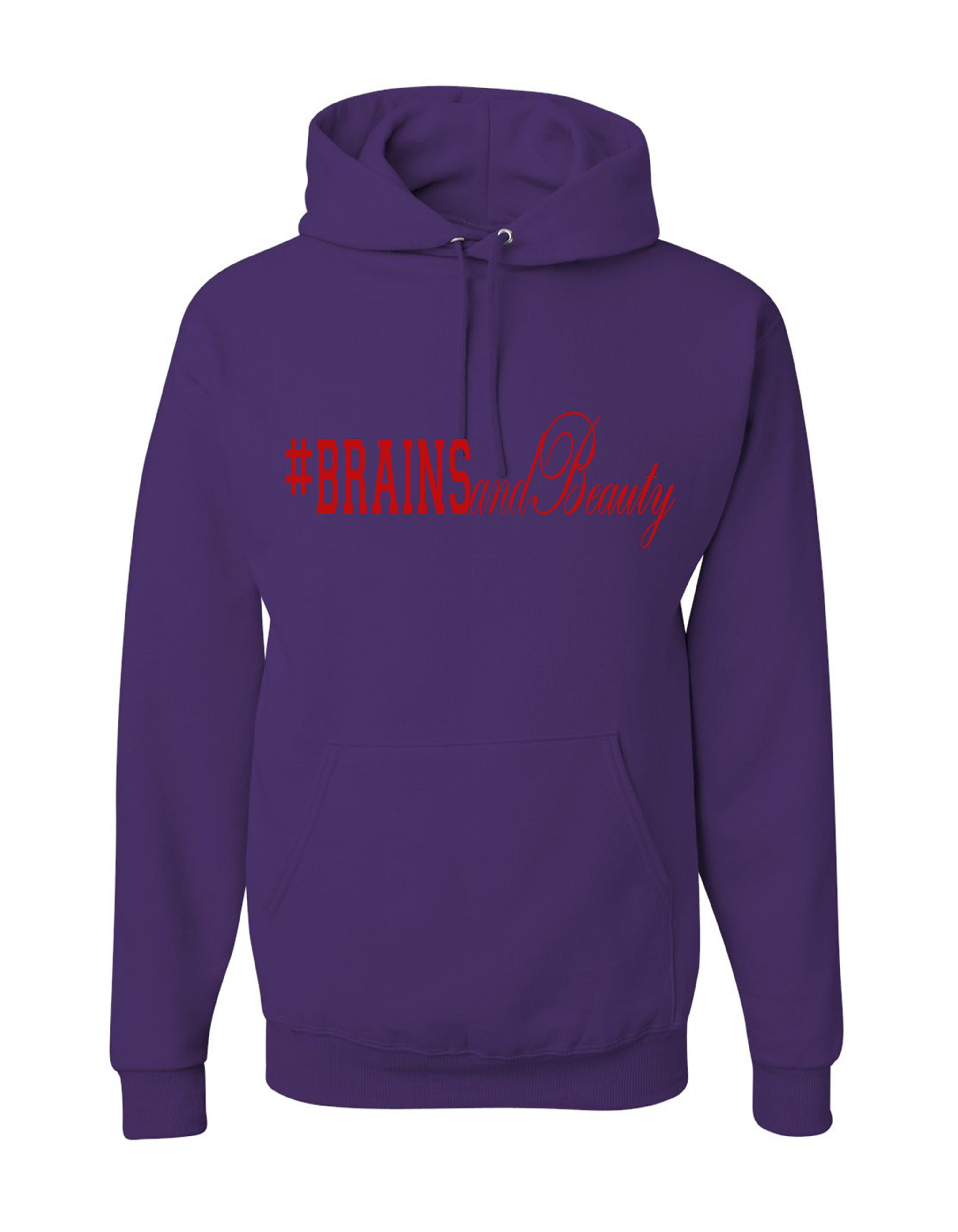 #BrainsandBeauty hoodies 📚💅🏾