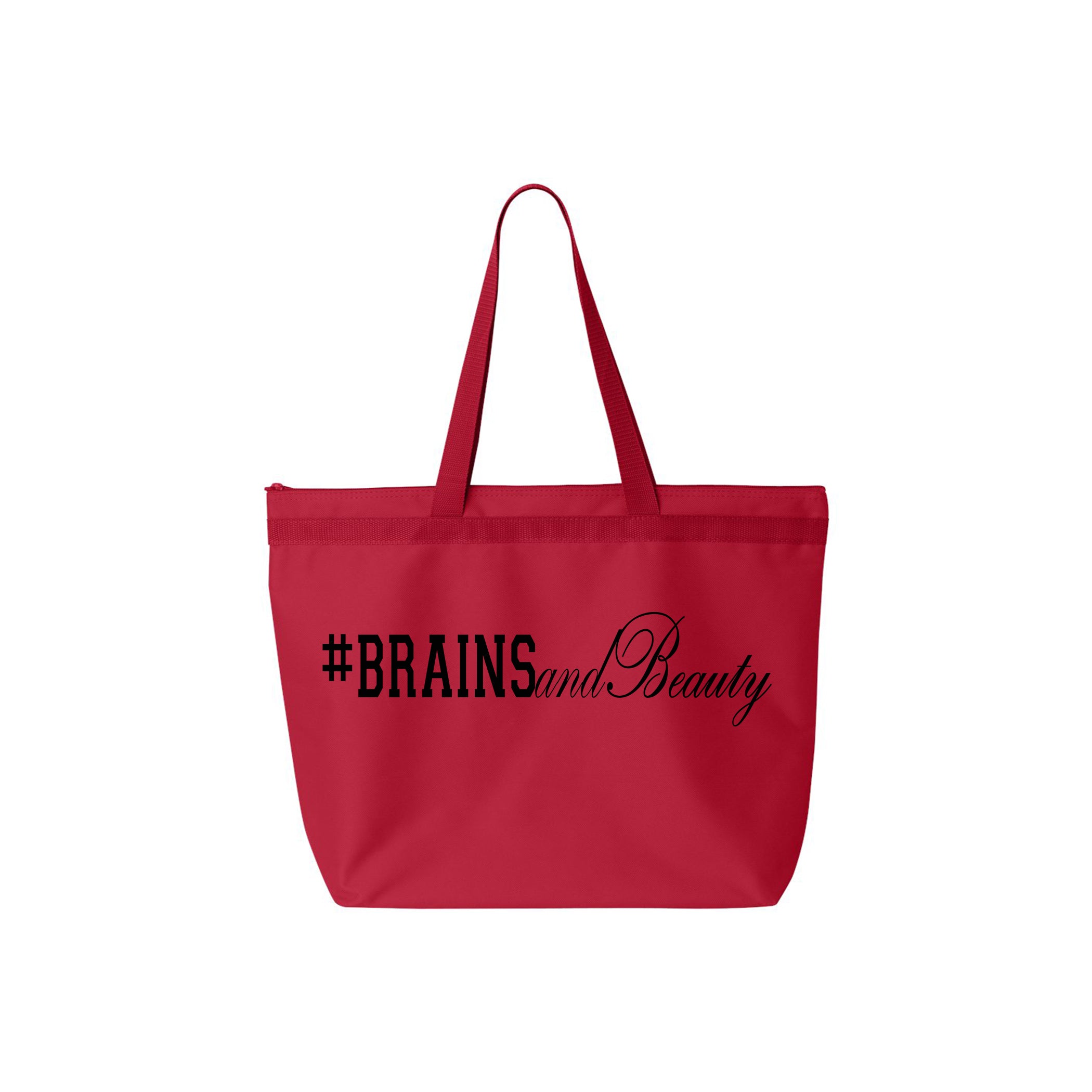 #BrainsandBeauty 📚💅🏾large tote