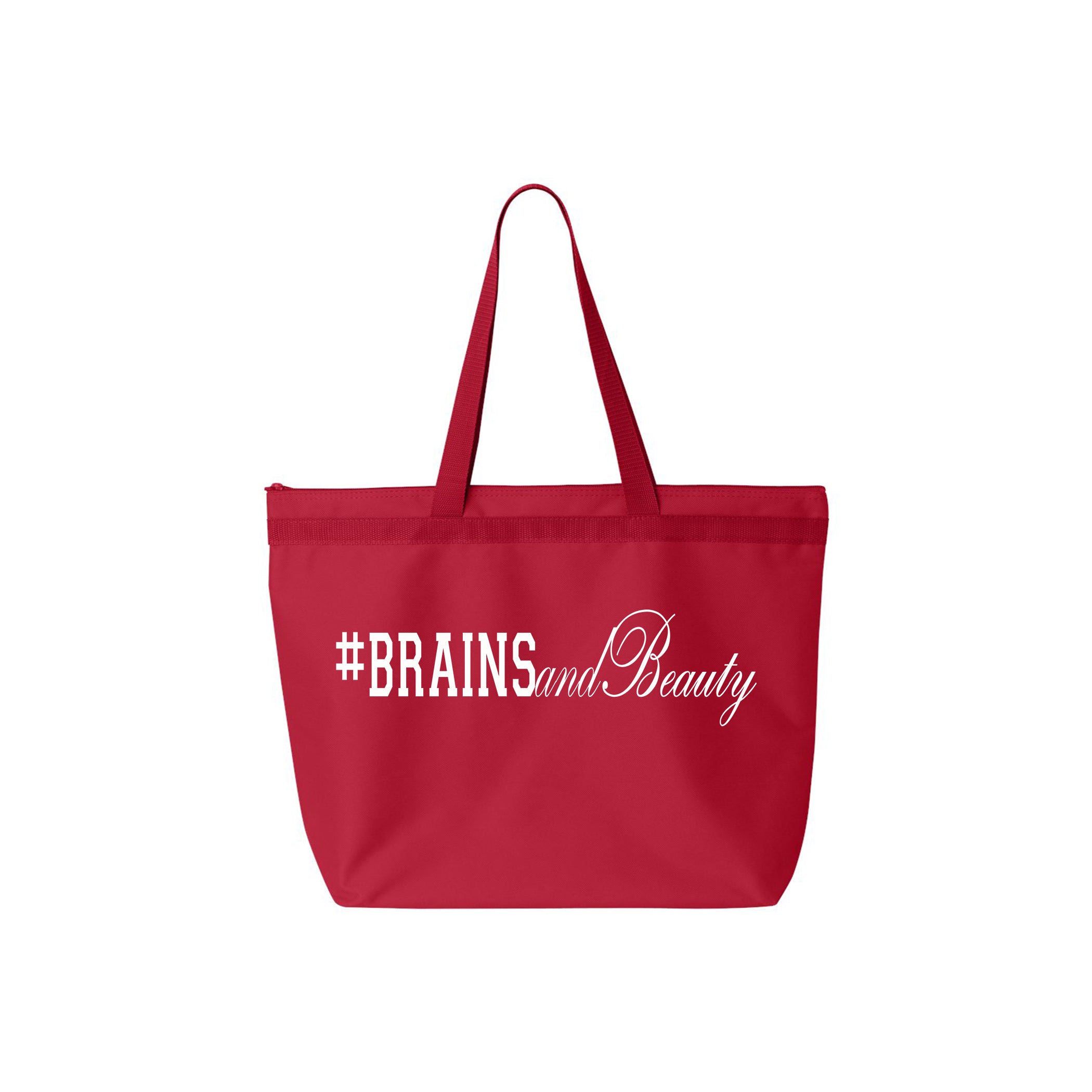 #BrainsandBeauty 📚💅🏾large tote