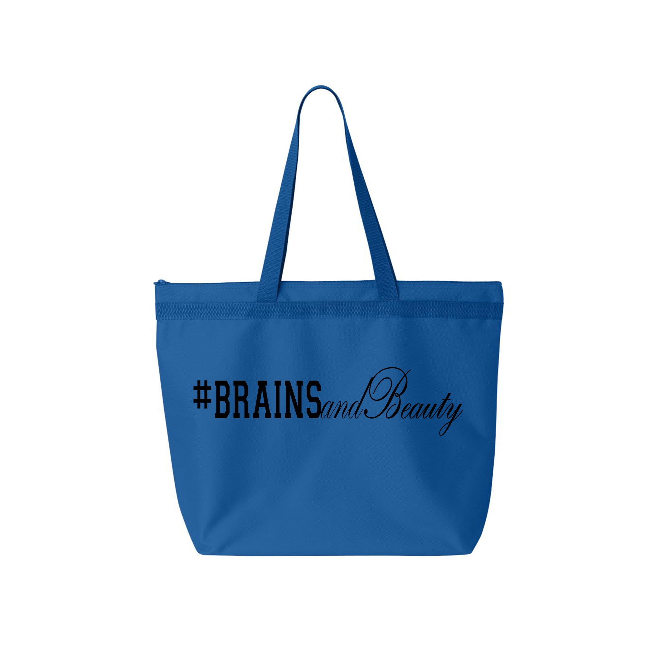 #BrainsandBeauty 📚💅🏾large tote