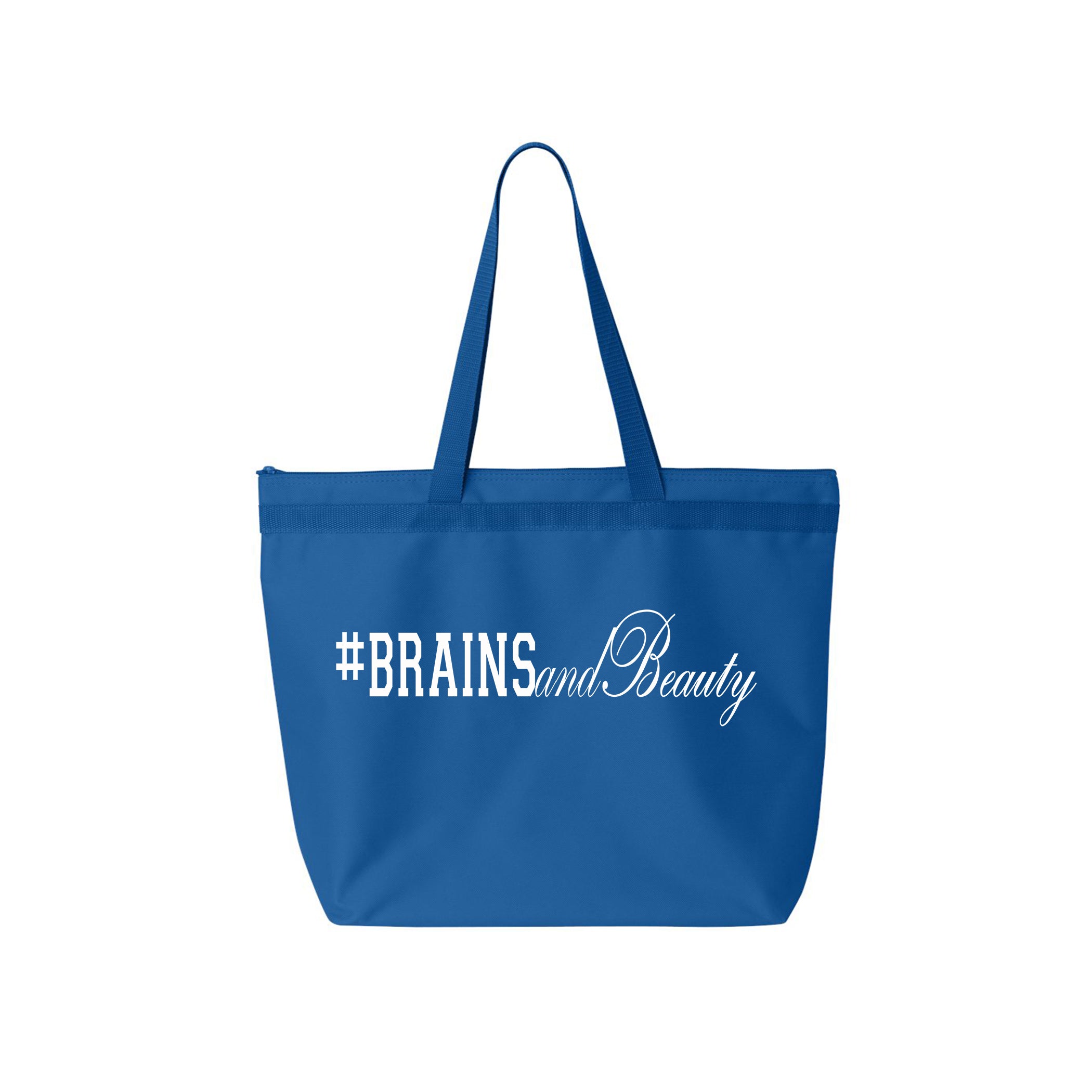 #BrainsandBeauty 📚💅🏾large tote