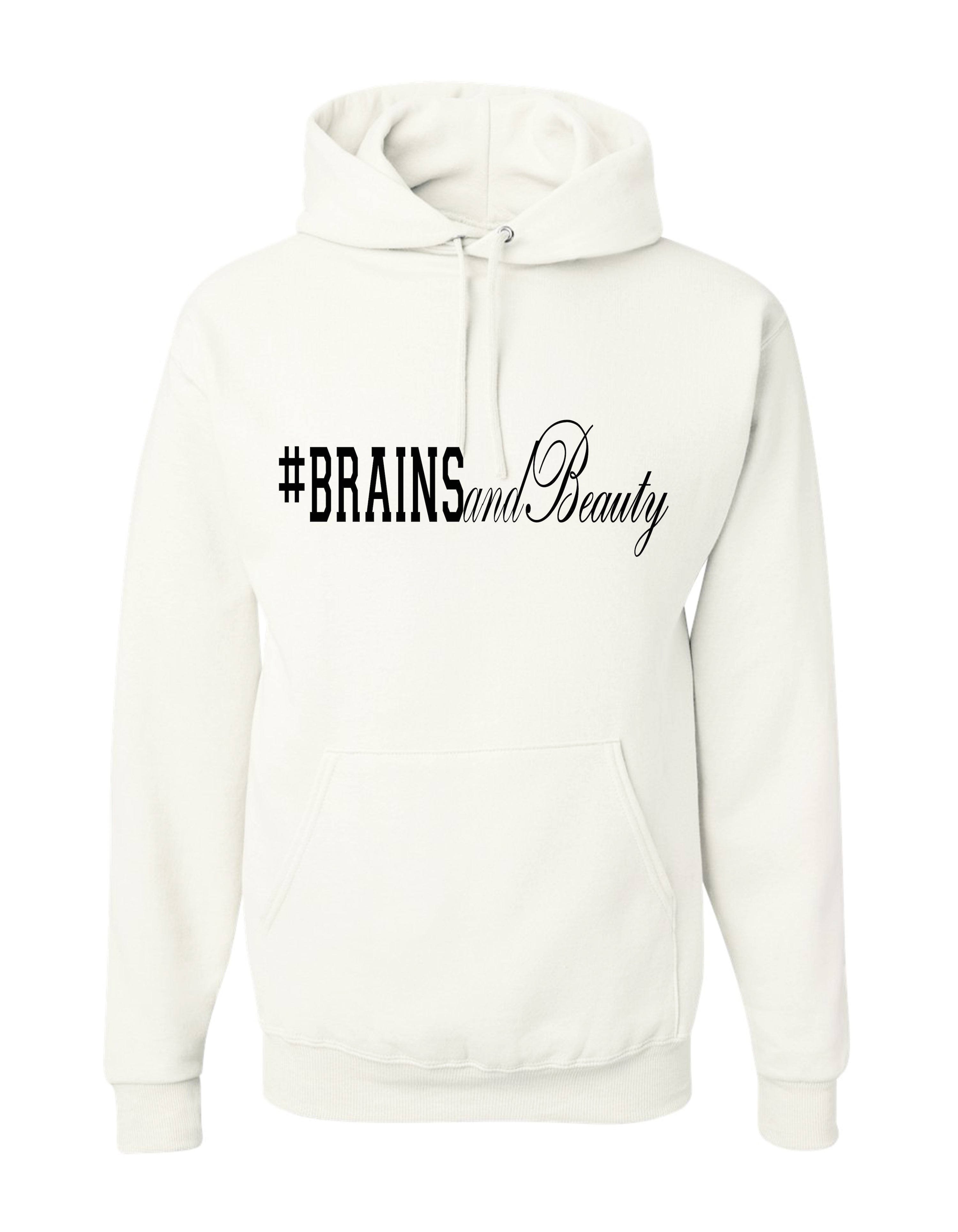 #BrainsandBeauty hoodies 📚💅🏾