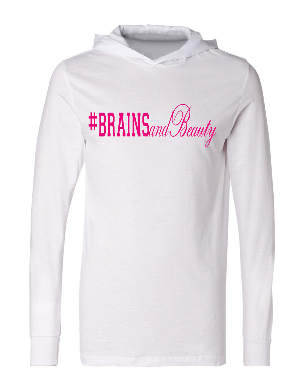 #BrainsandBeauty T-shirt hoodies 📚💅🏾