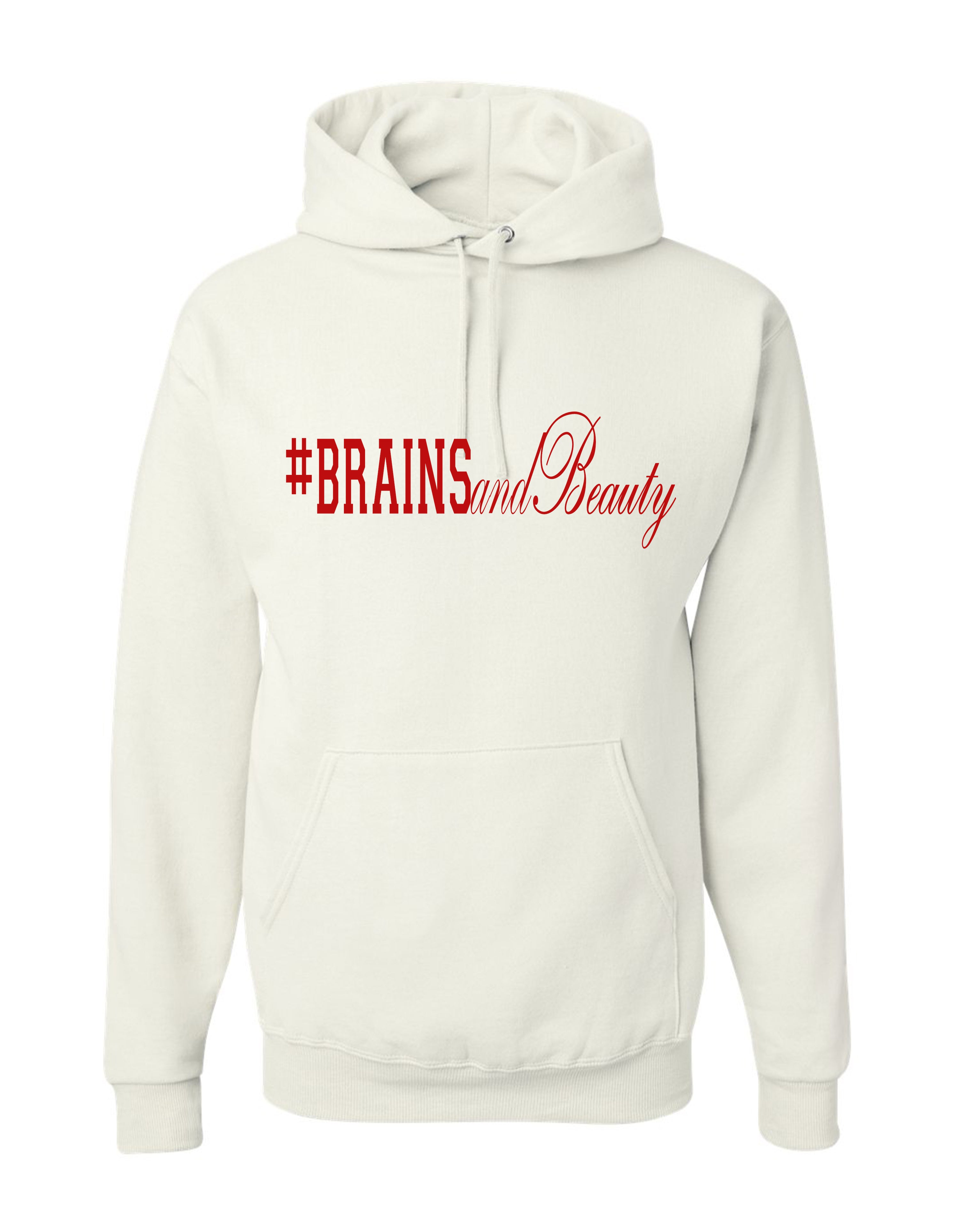 #BrainsandBeauty hoodies 📚💅🏾
