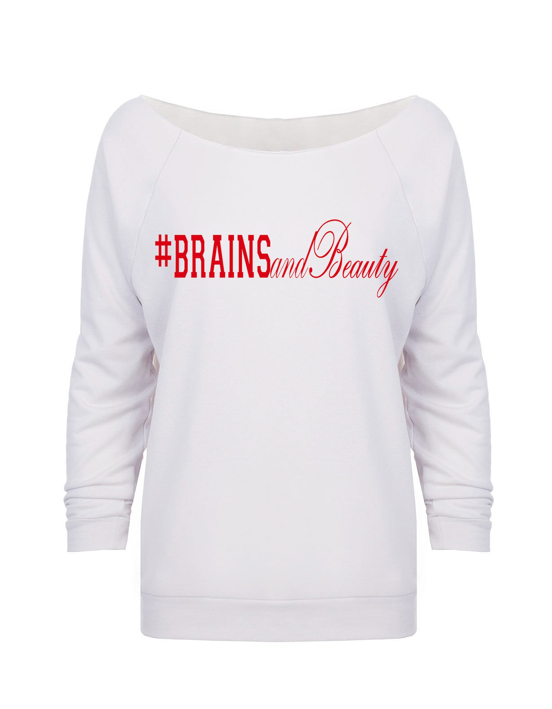 #BrainsandBeauty 📚💅🏾looseneck raglan