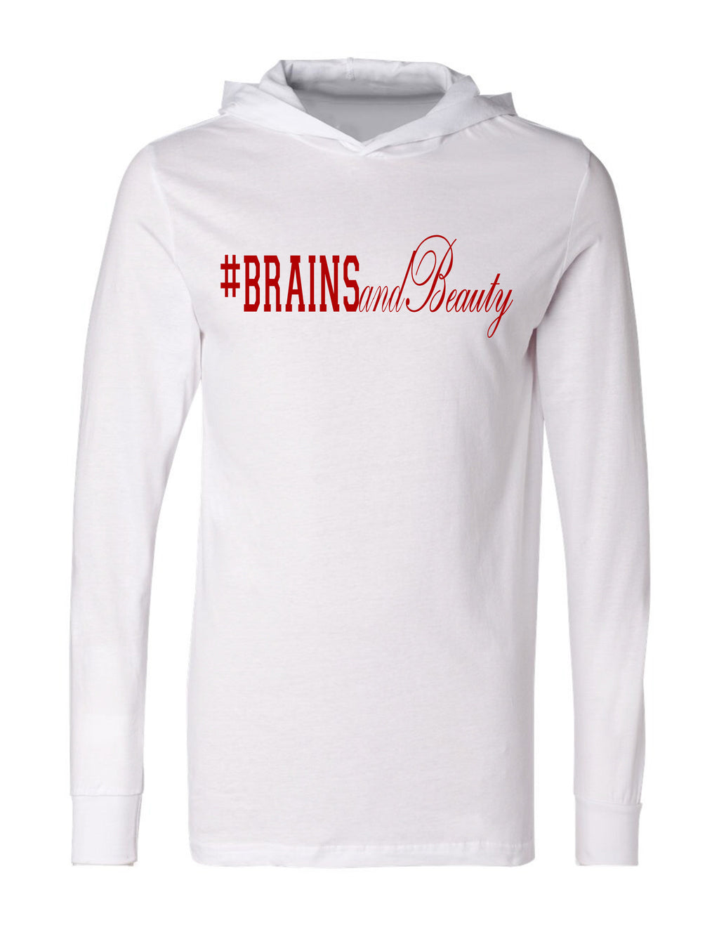#BrainsandBeauty T-shirt hoodies 📚💅🏾