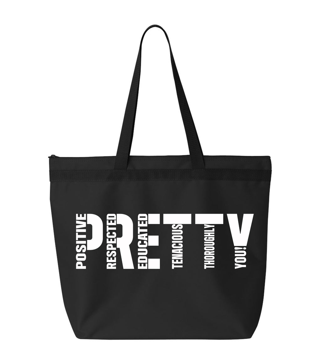 P.R.E.T.T.Y. large tote