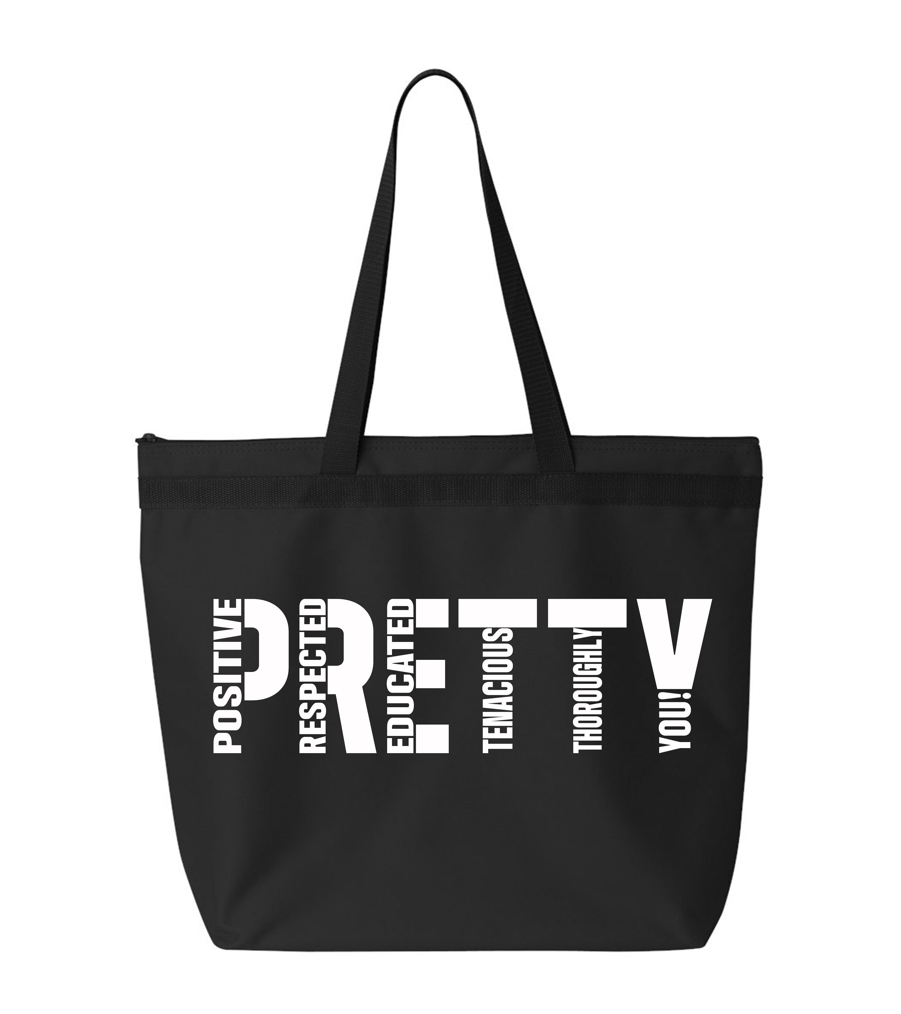 P.R.E.T.T.Y. large tote