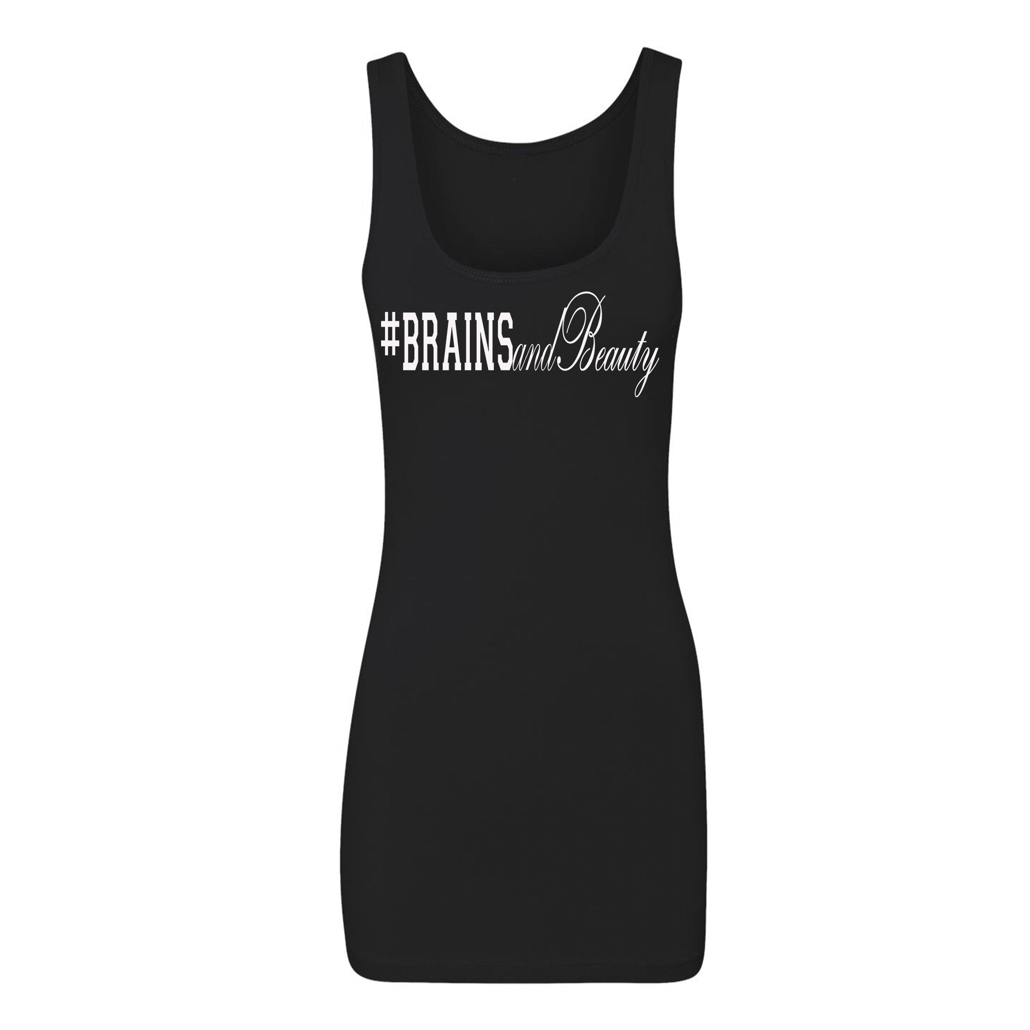 #BrainsandBeauty 📚💅🏾Tank Top