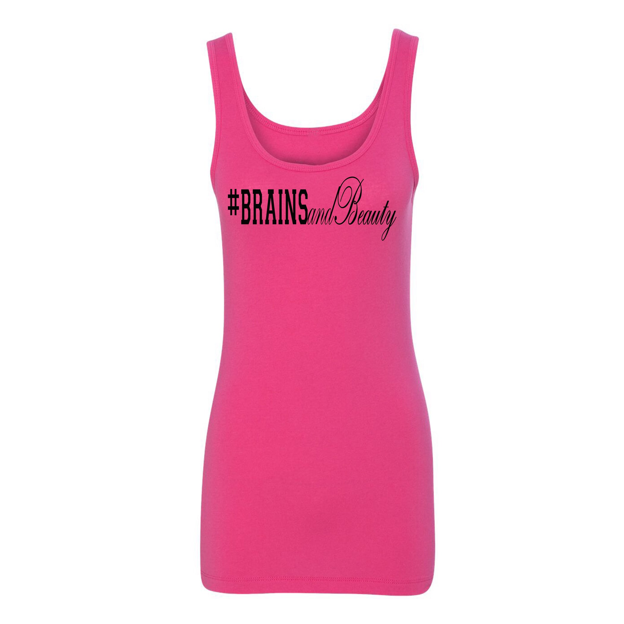 #BrainsandBeauty 📚💅🏾Tank Top