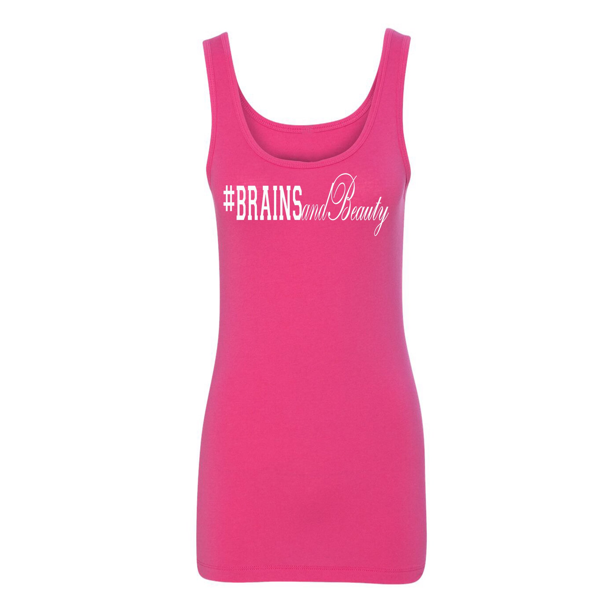 #BrainsandBeauty 📚💅🏾Tank Top