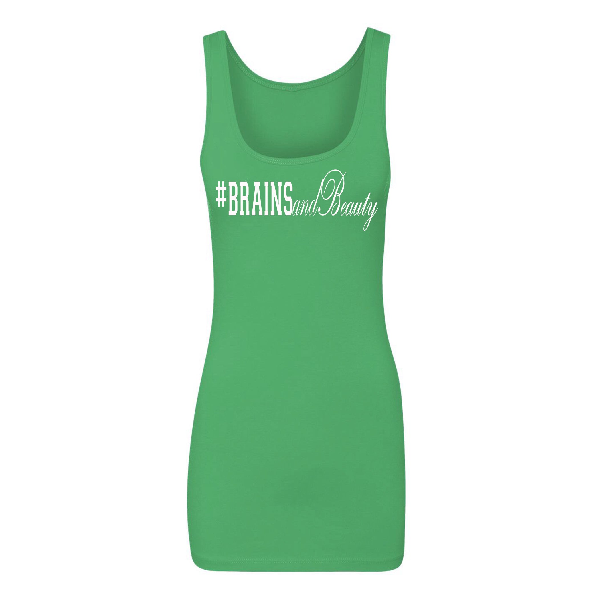 #BrainsandBeauty 📚💅🏾Tank Top
