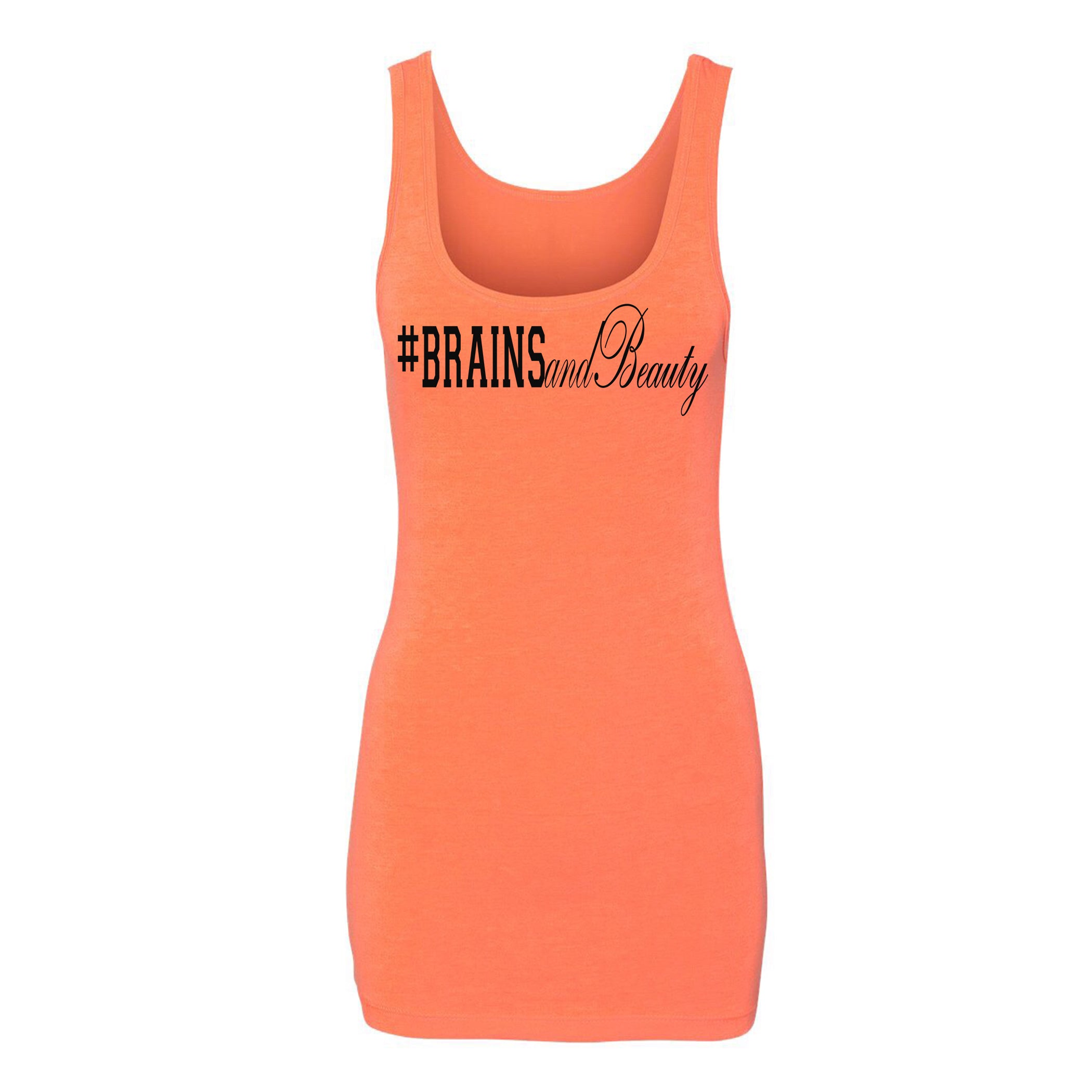 #BrainsandBeauty 📚💅🏾Tank Top