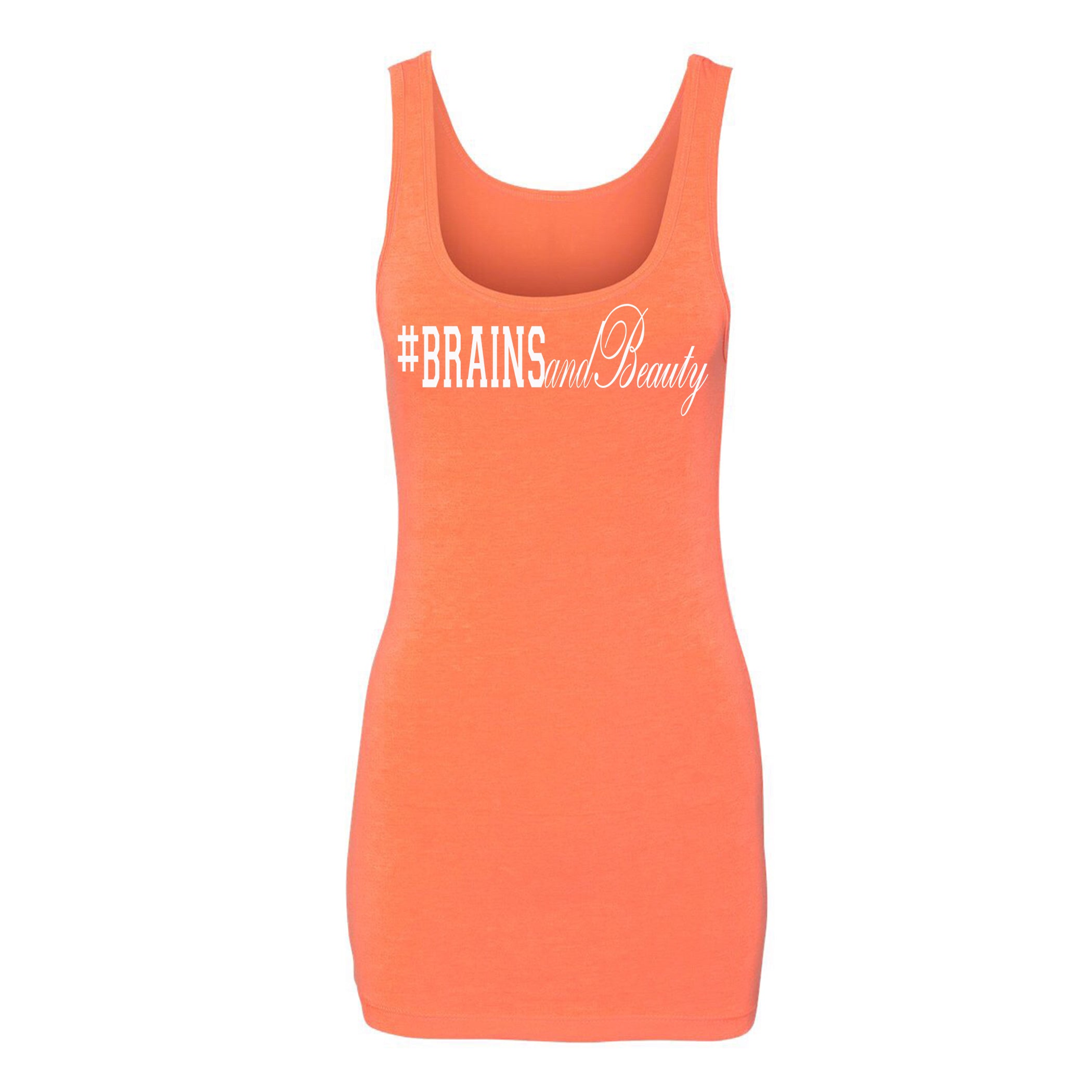 #BrainsandBeauty 📚💅🏾Tank Top