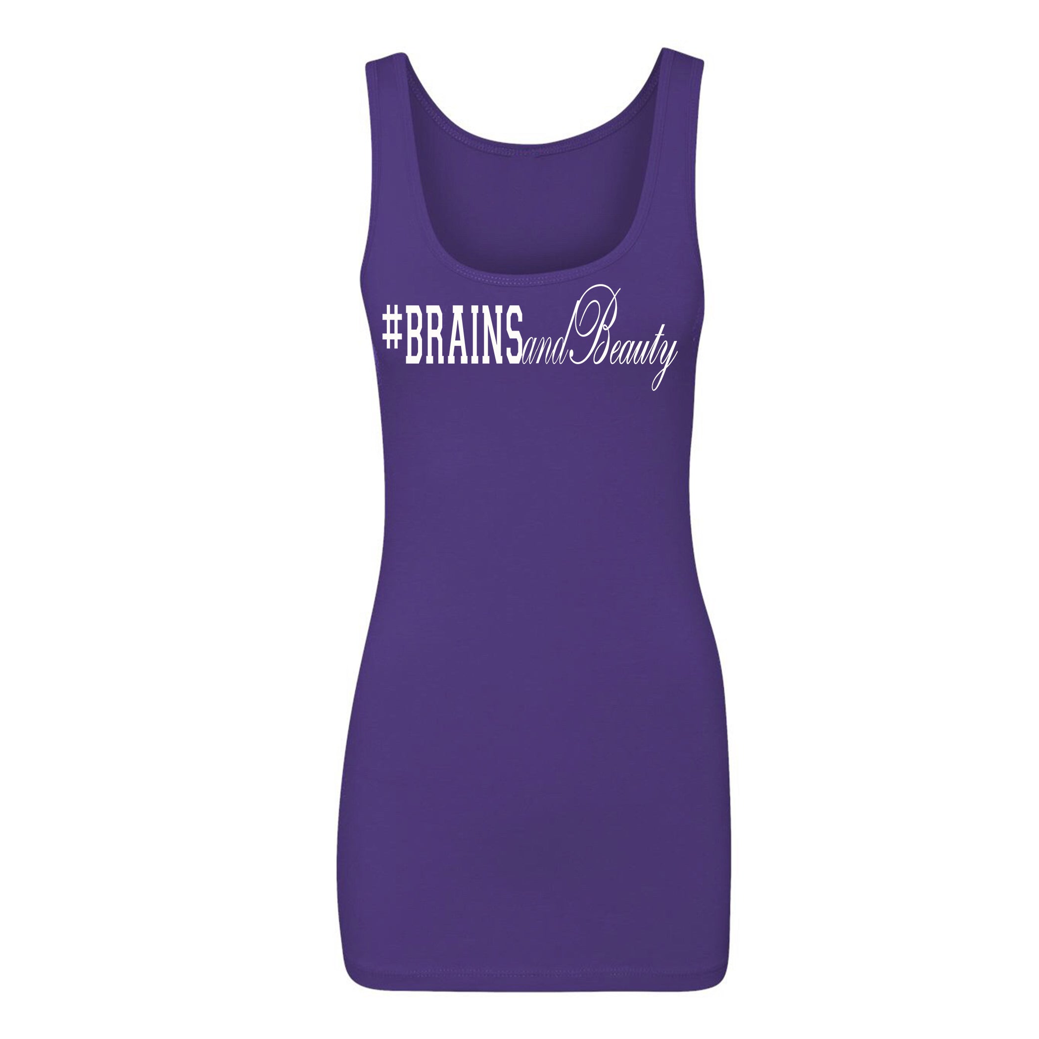 #BrainsandBeauty 📚💅🏾Tank Top
