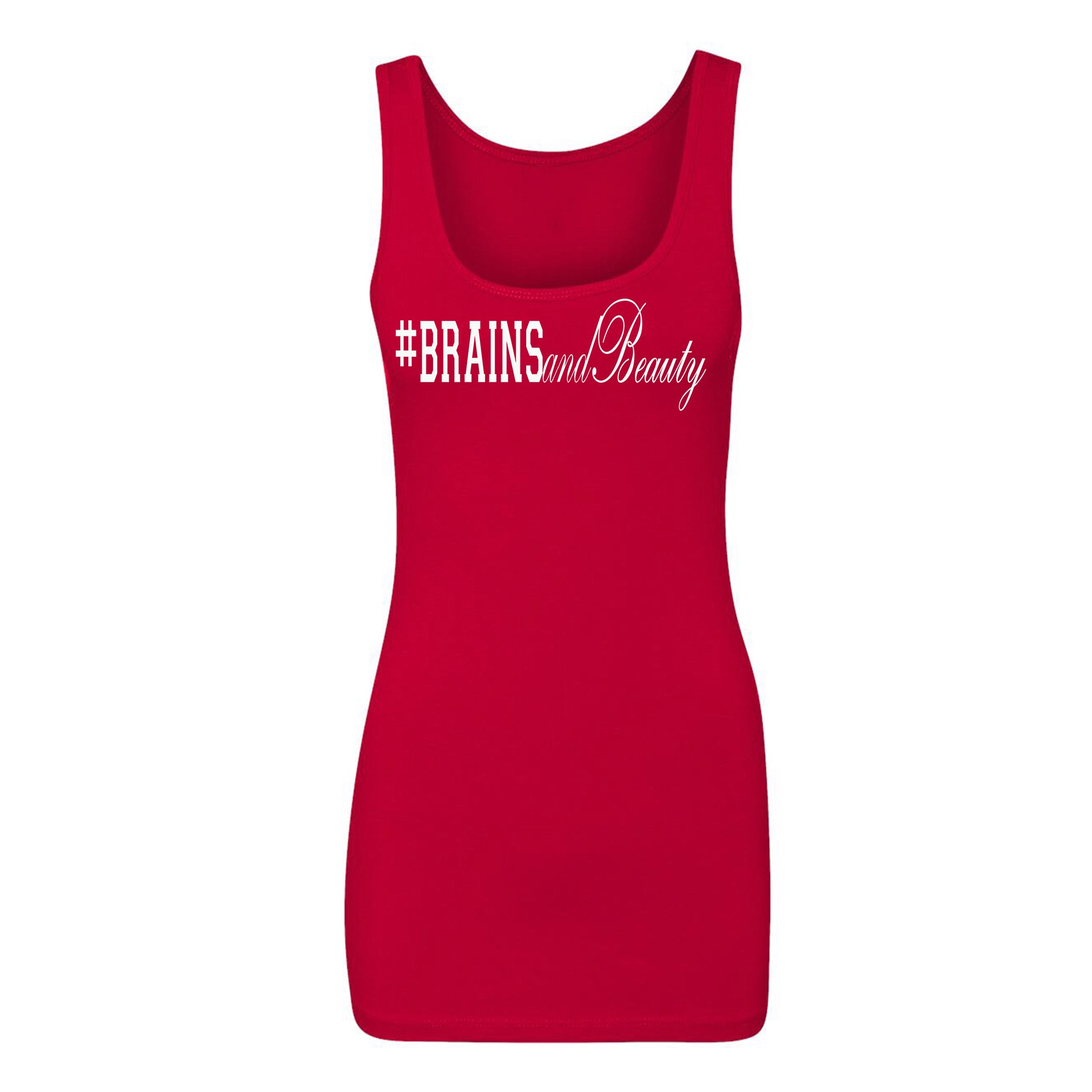 #BrainsandBeauty 📚💅🏾Tank Top