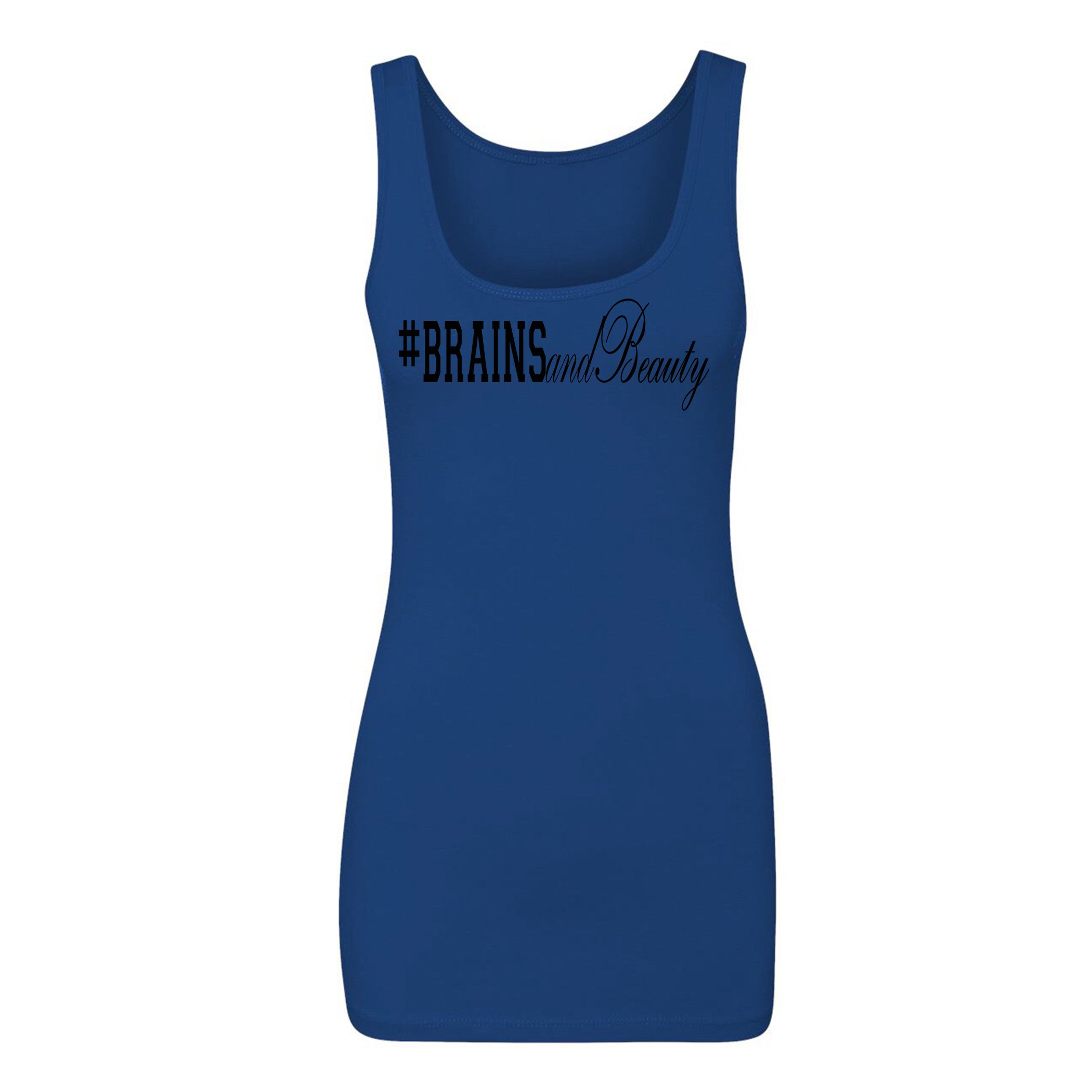 #BrainsandBeauty 📚💅🏾Tank Top