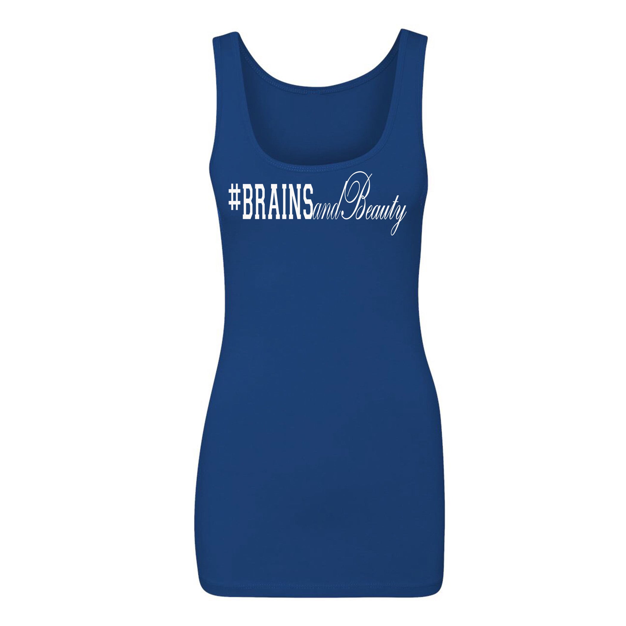 #BrainsandBeauty 📚💅🏾Tank Top