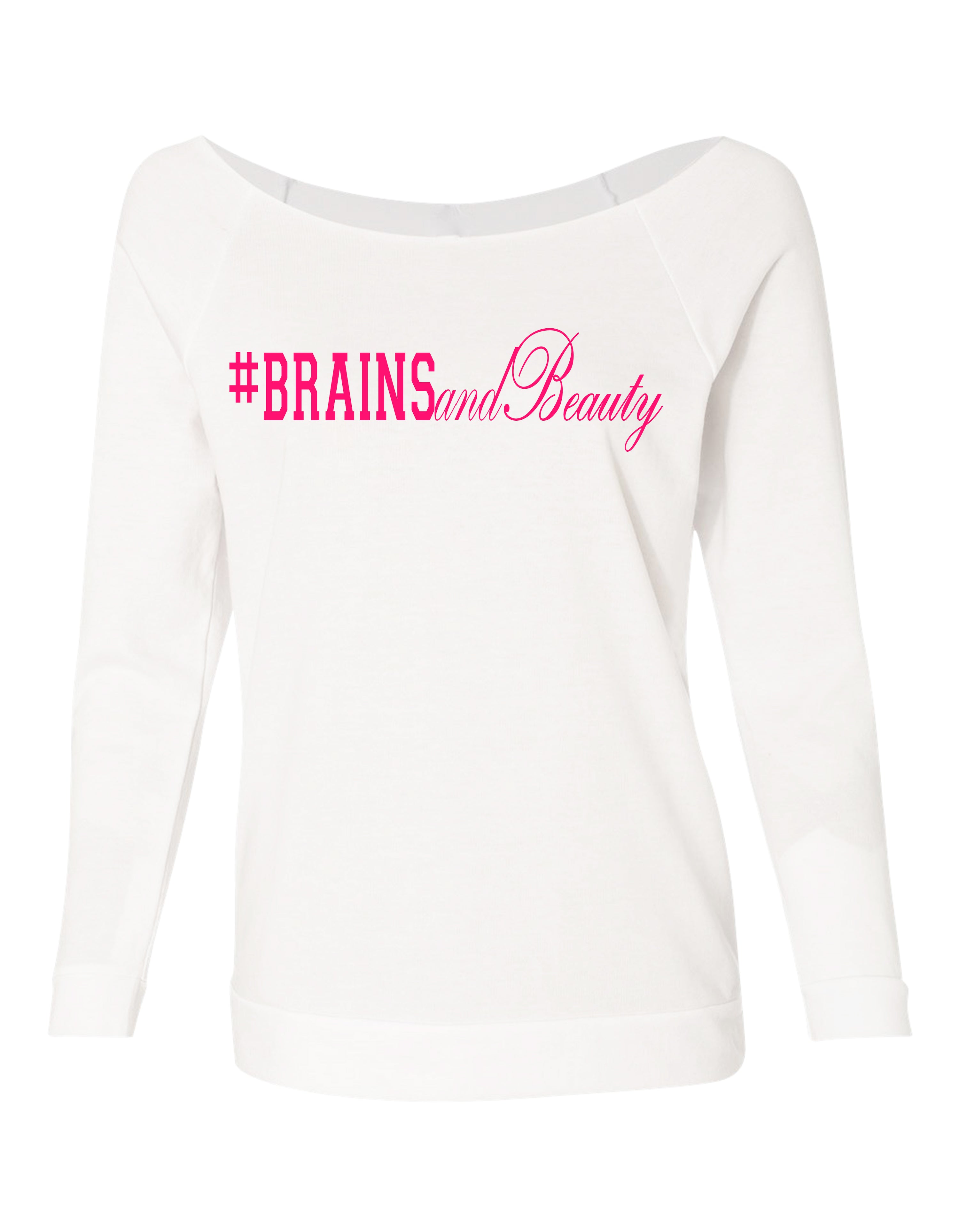 #BrainsandBeauty 📚💅🏾looseneck raglan