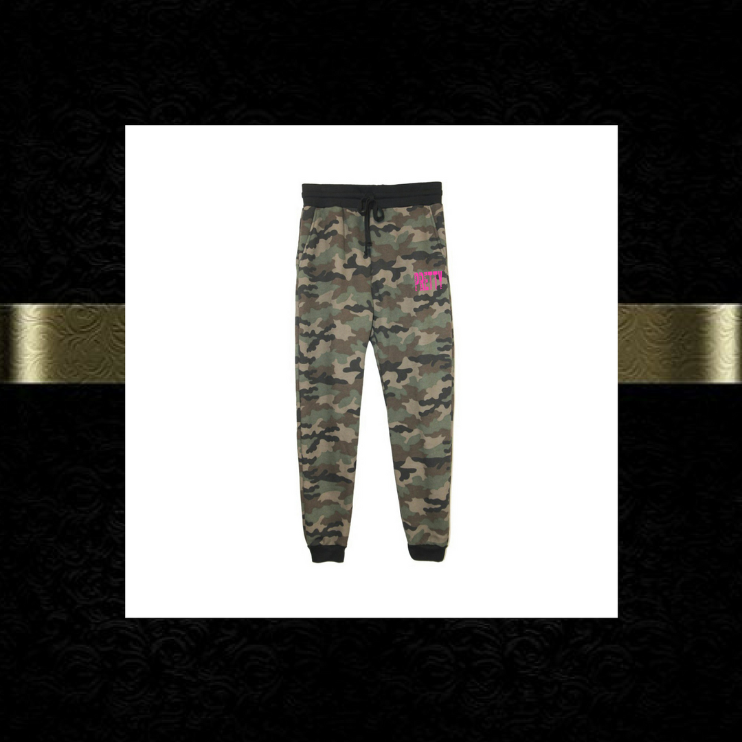 P.R.E.T.T.Y. Camo Joggers