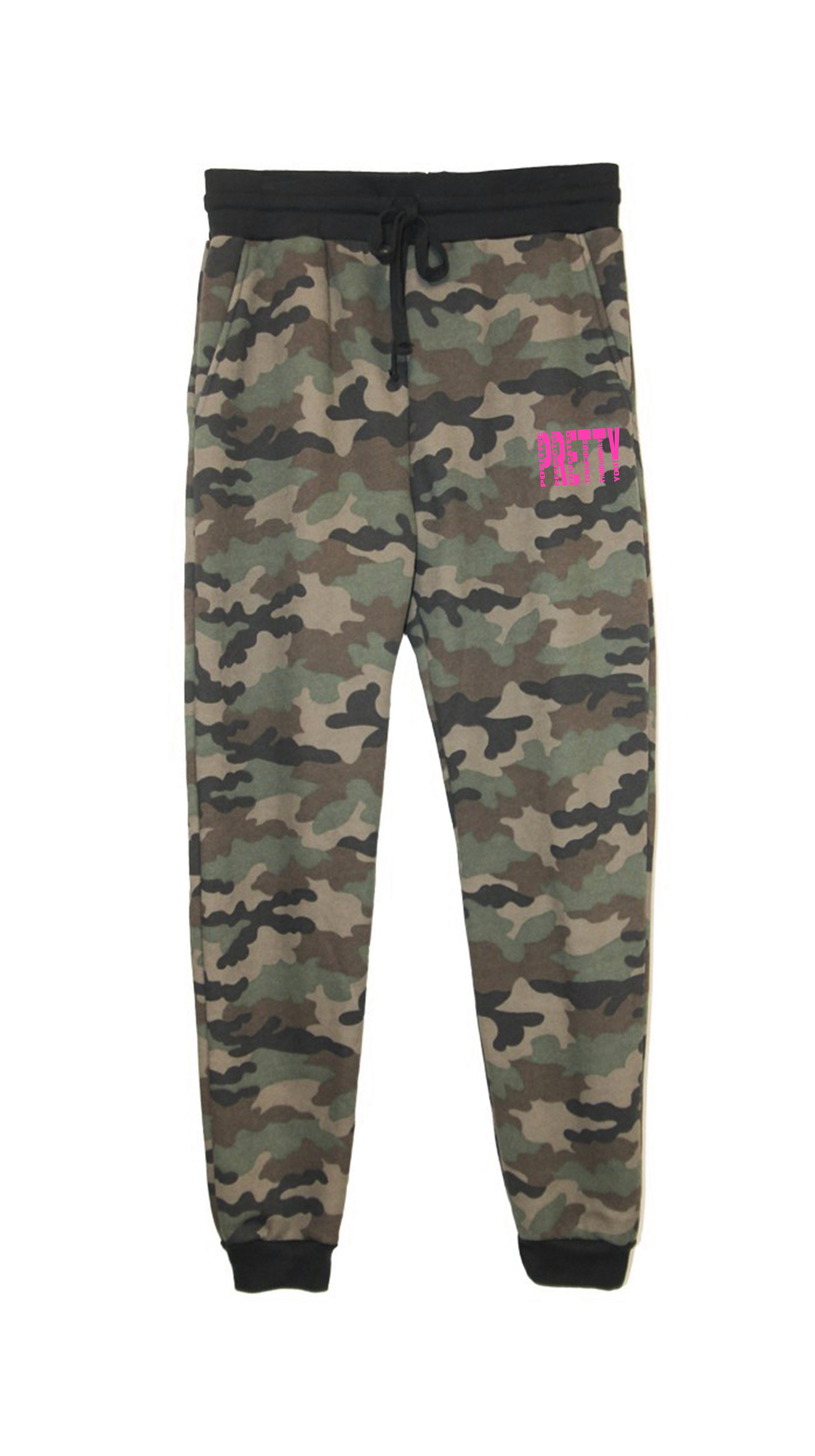 P.R.E.T.T.Y. Camo Joggers