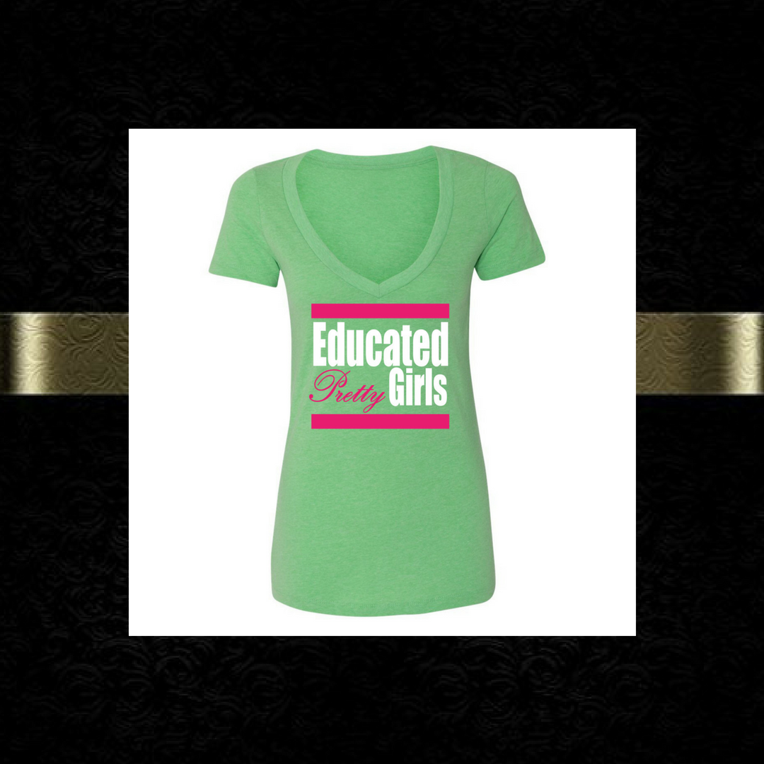 "EPG DMC" V-neck Tee
