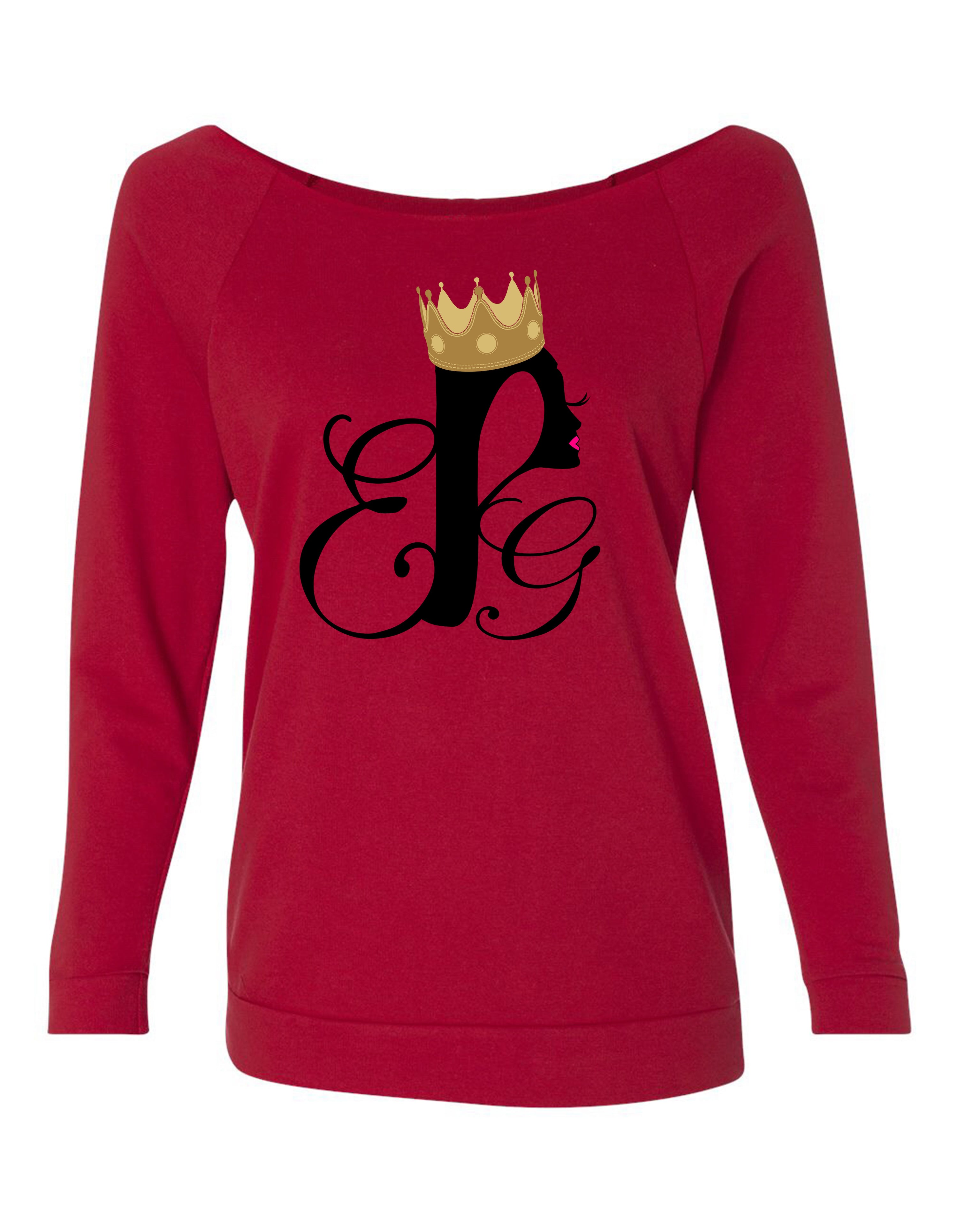 EPG Queen 👑 looseneck raglan
