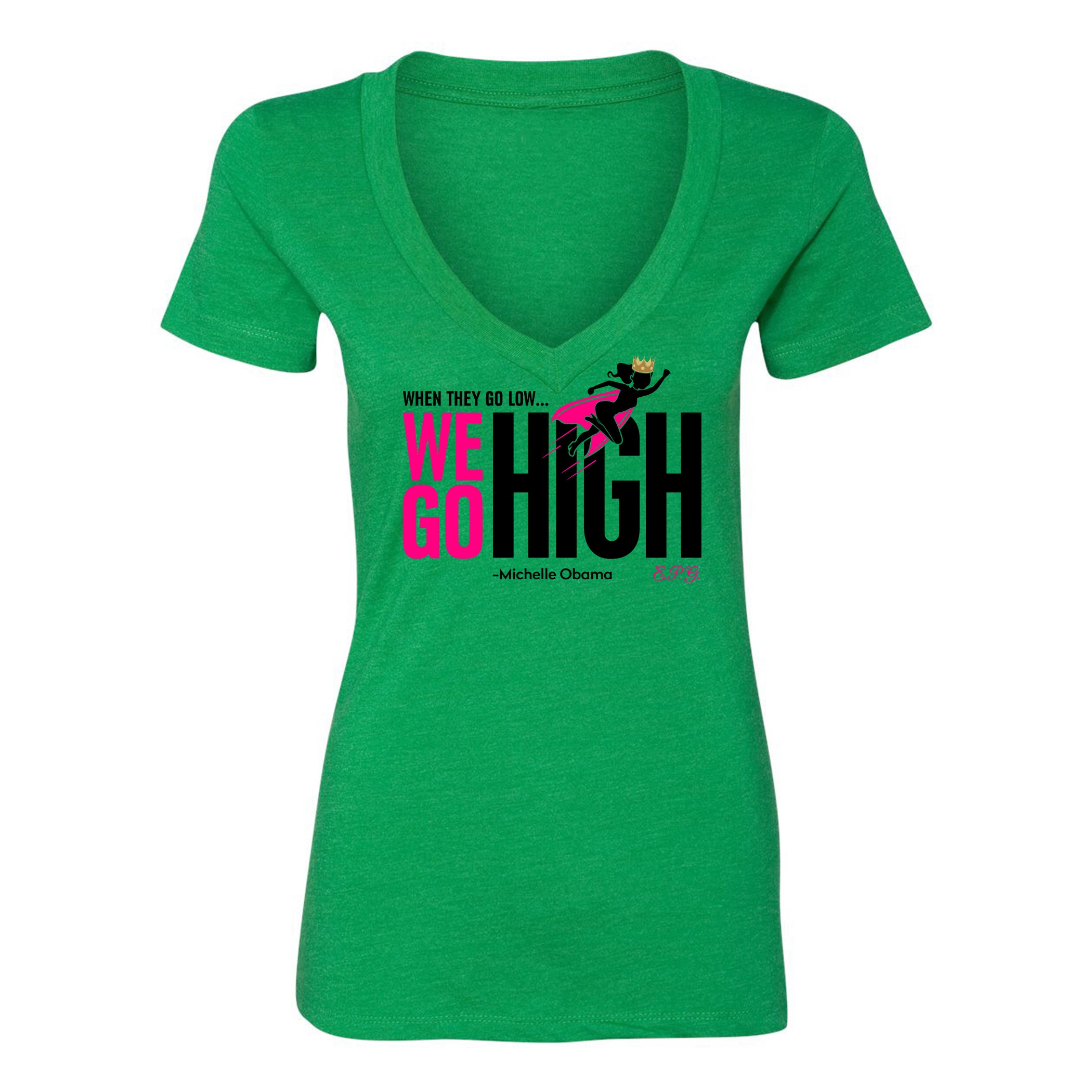 "Flotus" V-neck Tee