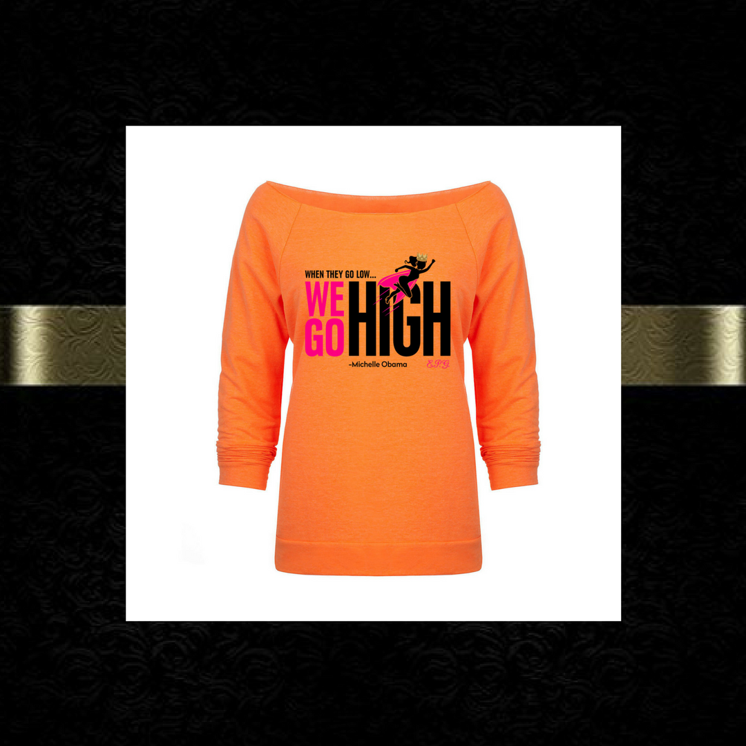"Flotus" looseneck raglan