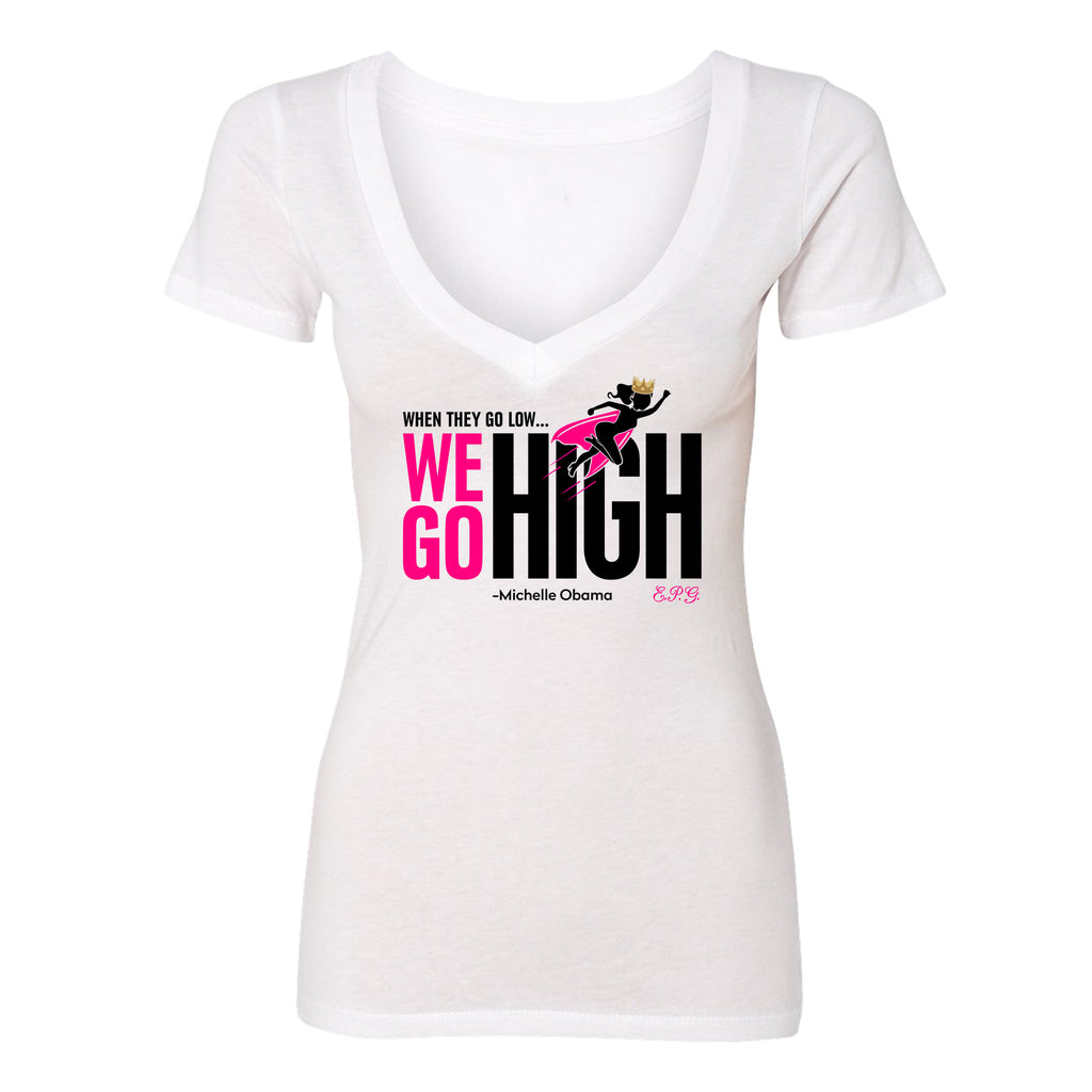 "Flotus" V-neck Tee