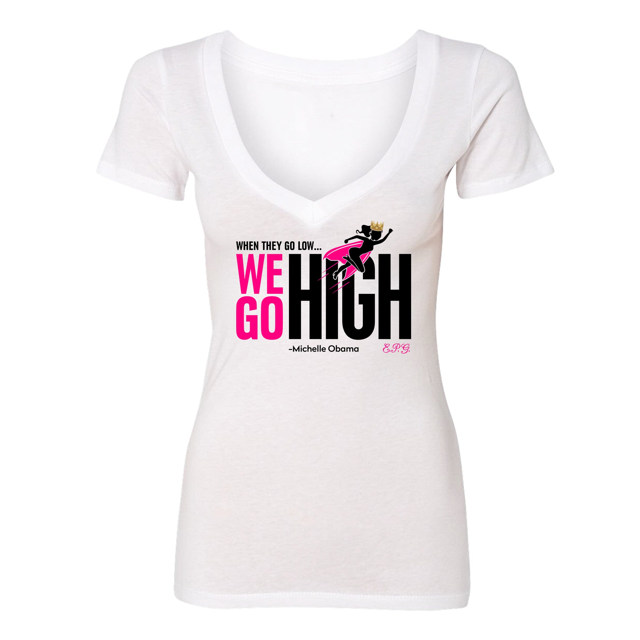 "Flotus" V-neck Tee