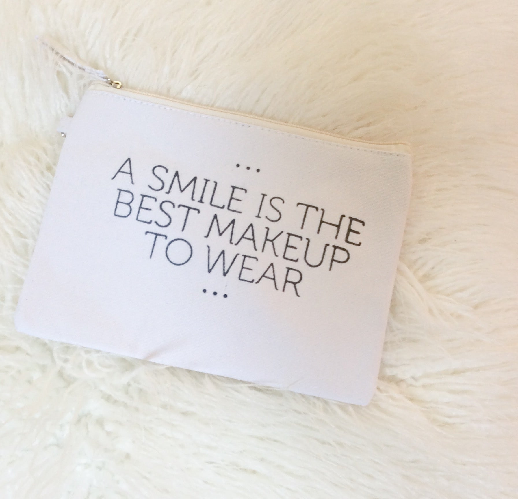 Smile Makeup Pouch
