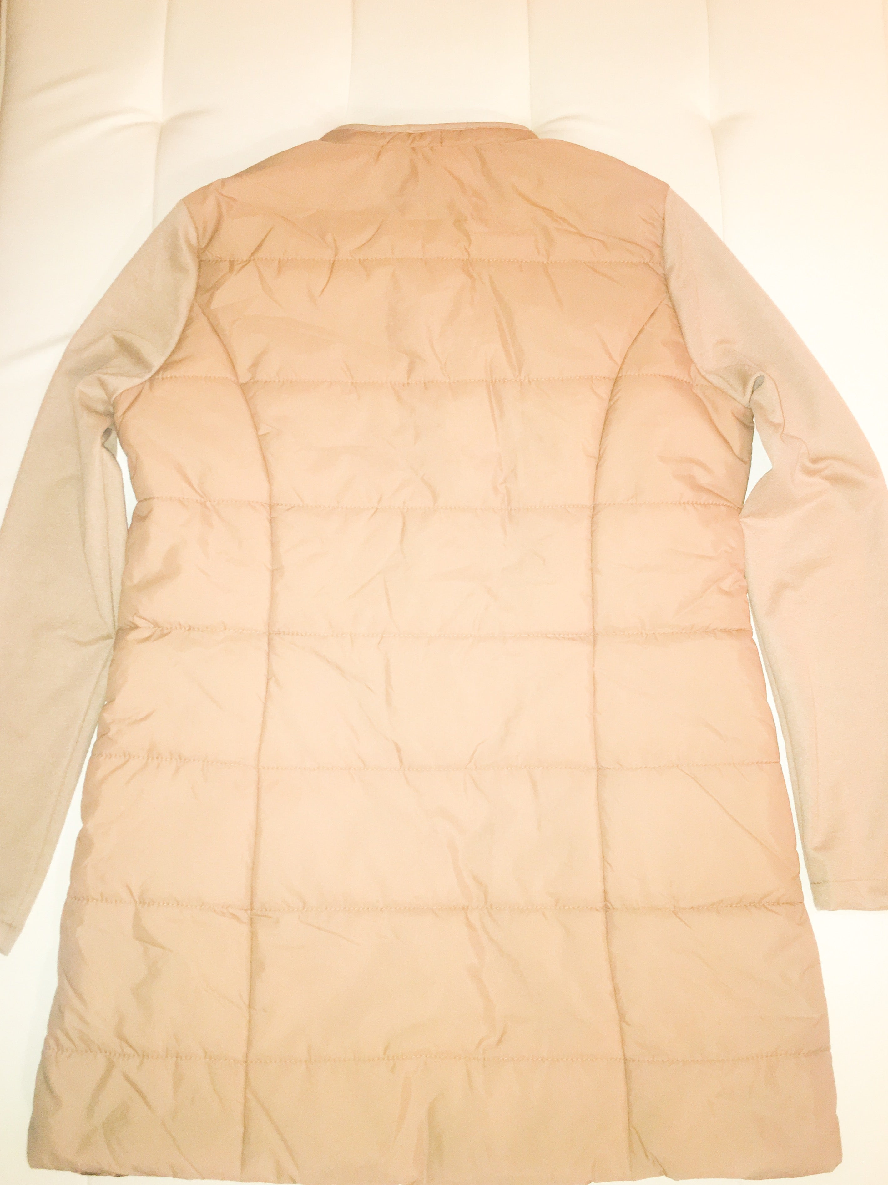 Quilted Coat w/shirt sleeves