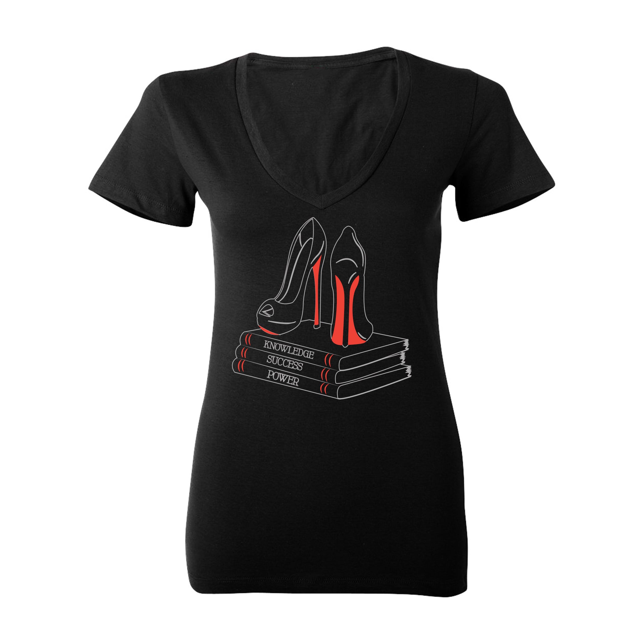 "Knowledge, Success, Power" V-neck Tee