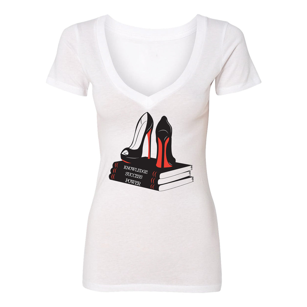 "Knowledge, Success, Power" V-neck Tee