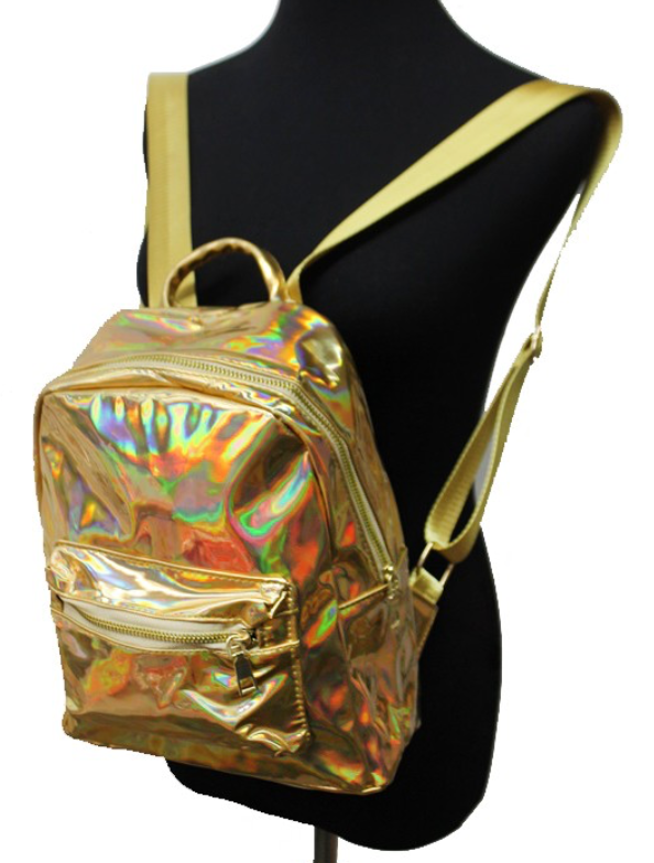 Mini metallic back packs