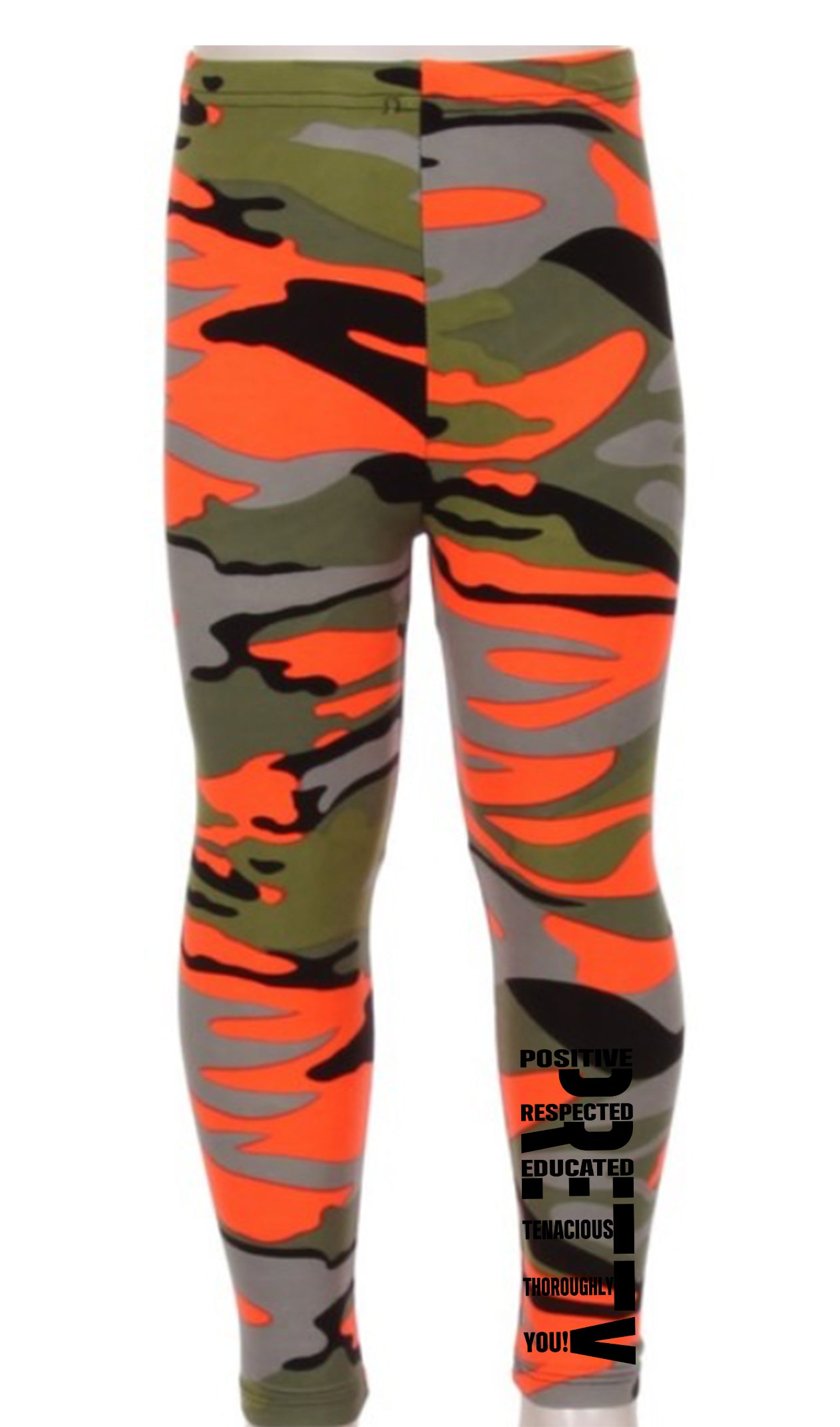 "P.R.E.T.T.Y." Camo Capris