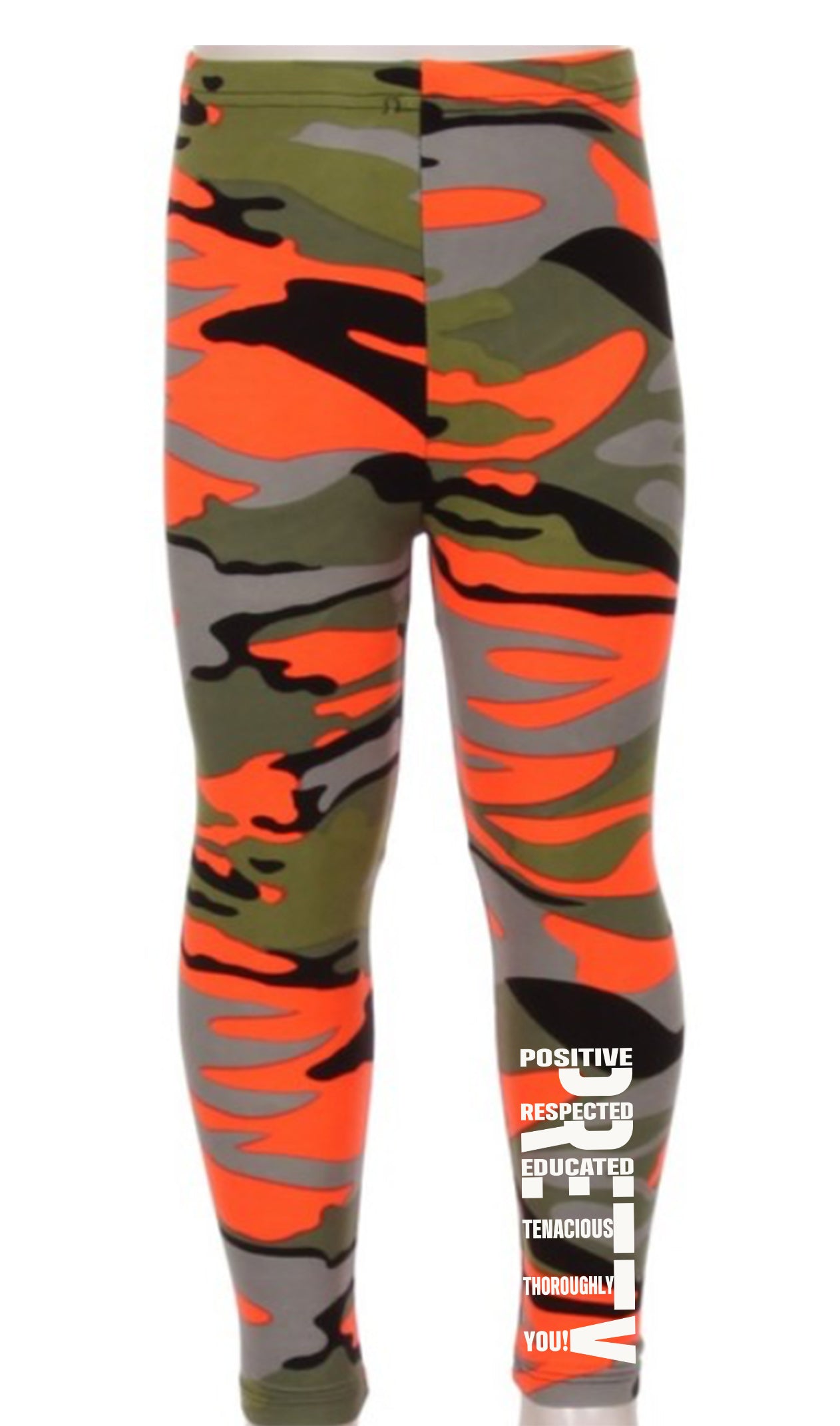"P.R.E.T.T.Y." Camo Capris