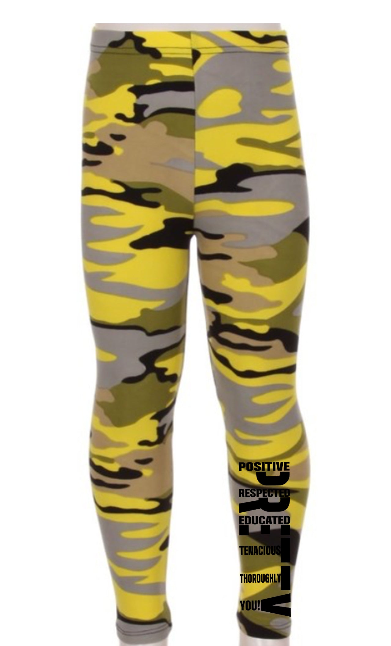 "P.R.E.T.T.Y." Camo Capris