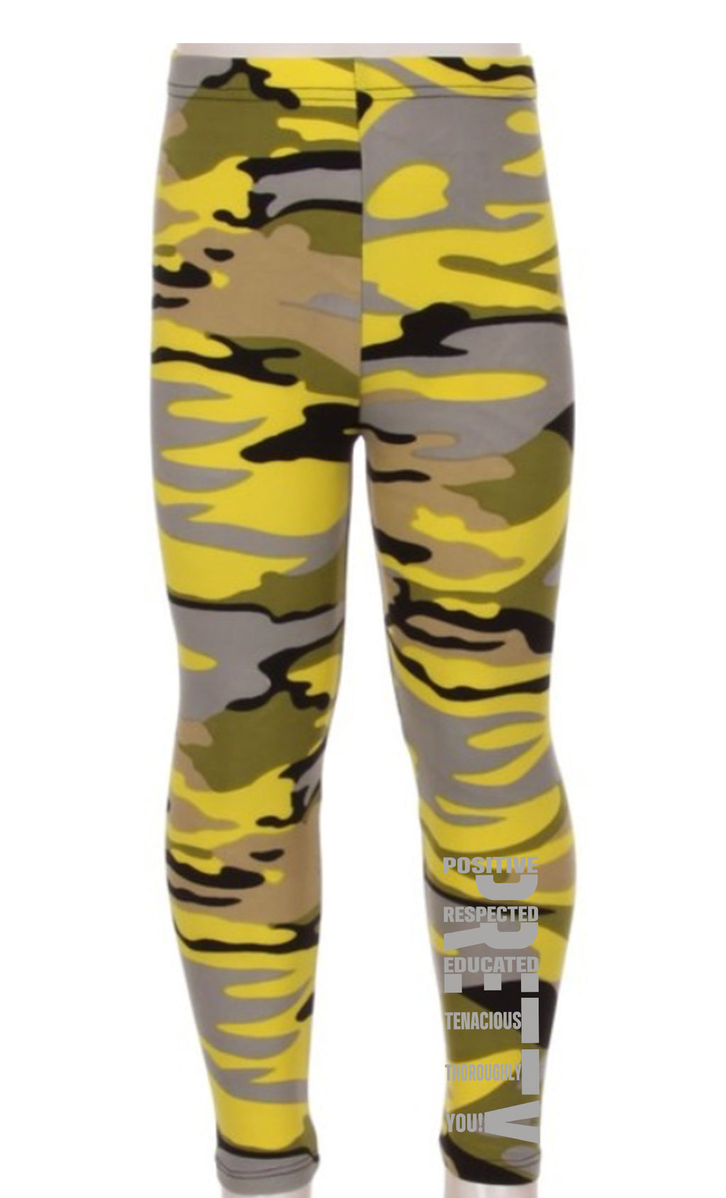 "P.R.E.T.T.Y." Camo Capris