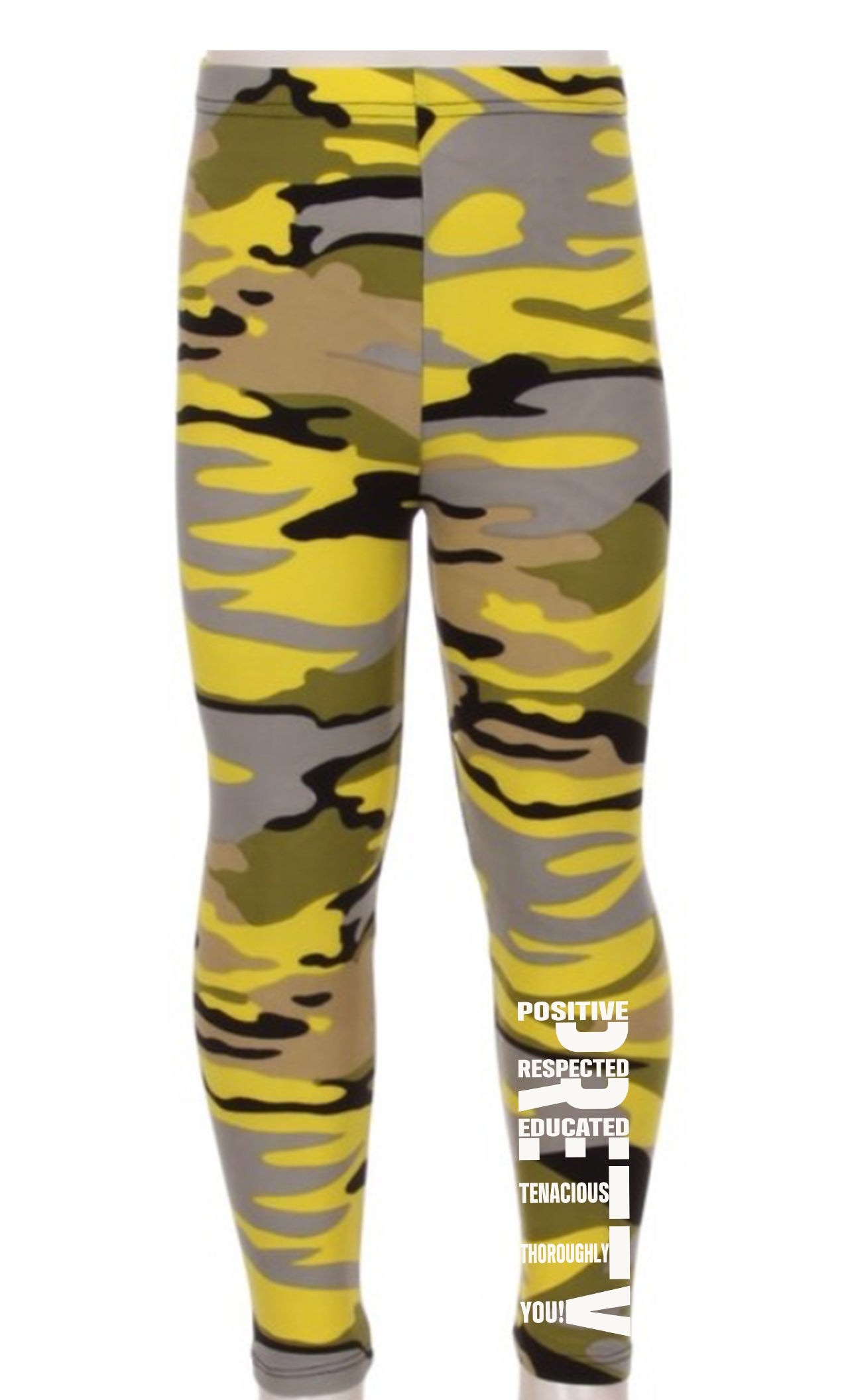 "P.R.E.T.T.Y." Camo Capris
