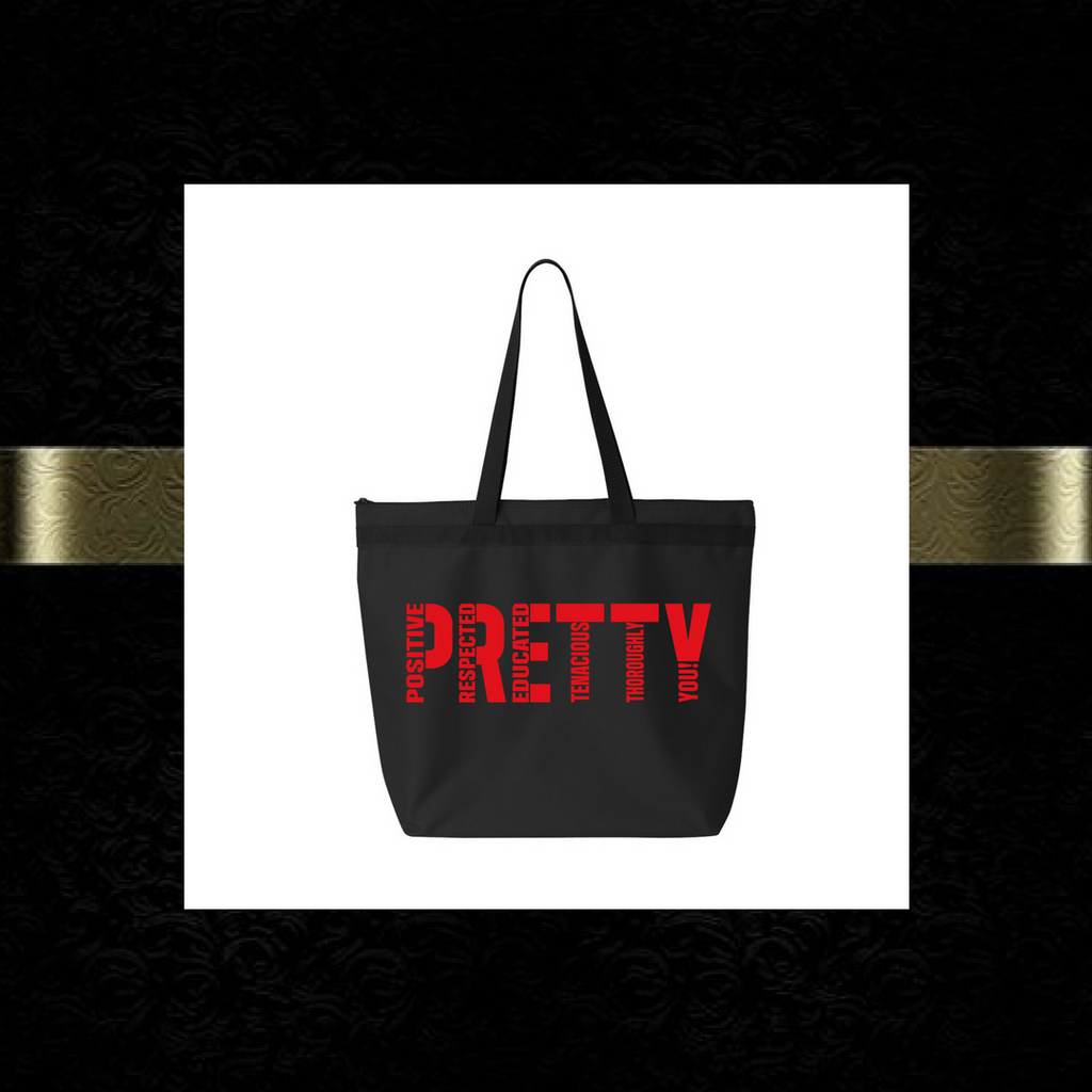 P.R.E.T.T.Y. large tote